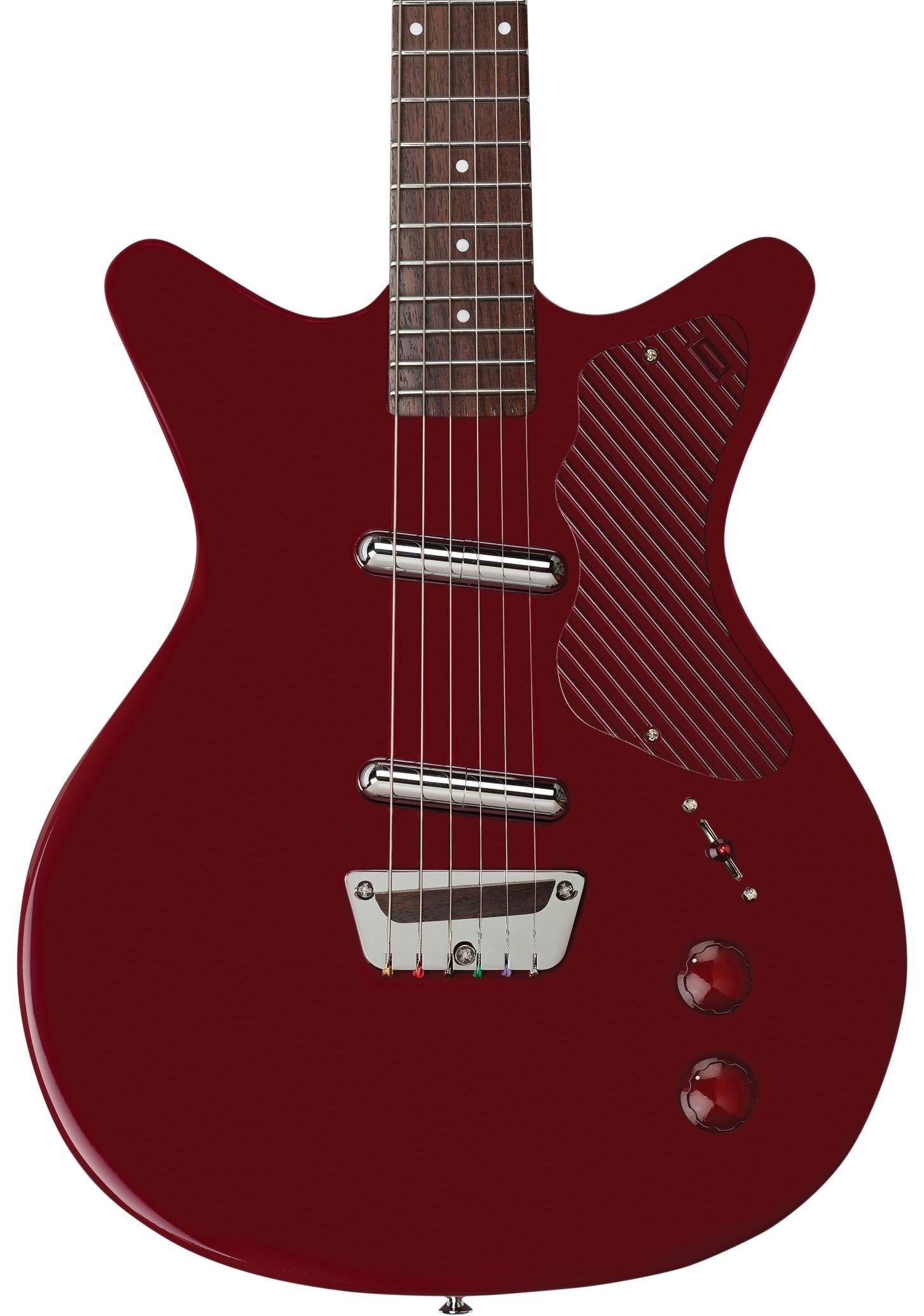 Danelectro Dan O. Cool Electric Guitar in Maroon - DOCGTRMRN-Body.jpg