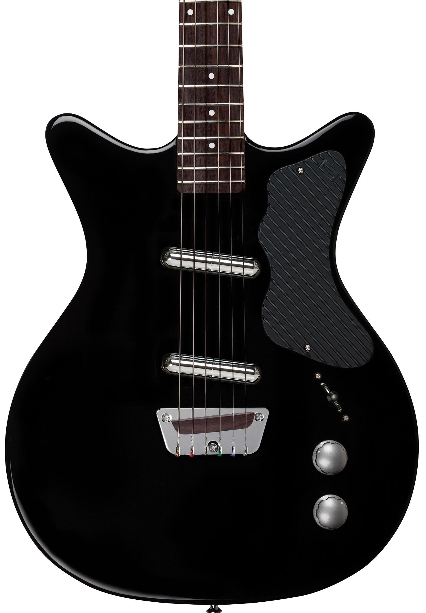 Danelectro Dan O. Cool Electric Guitar in Black - Andertons Music Co.
