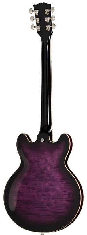 Gibson ES-339 Figured Semi-Hollow Electric Guitar in Dark Purple Burst - ES39F00PUNH1_Back.jpg