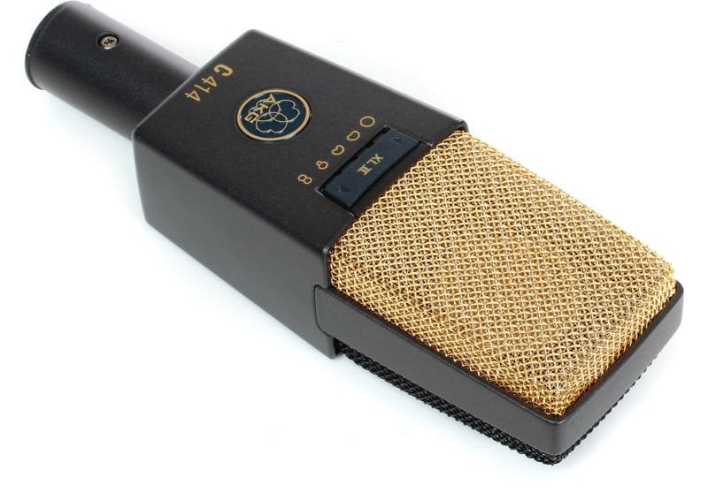 AKG C414 XLII Large Diaphragm Condenser Microphone - 87911-414.jpg