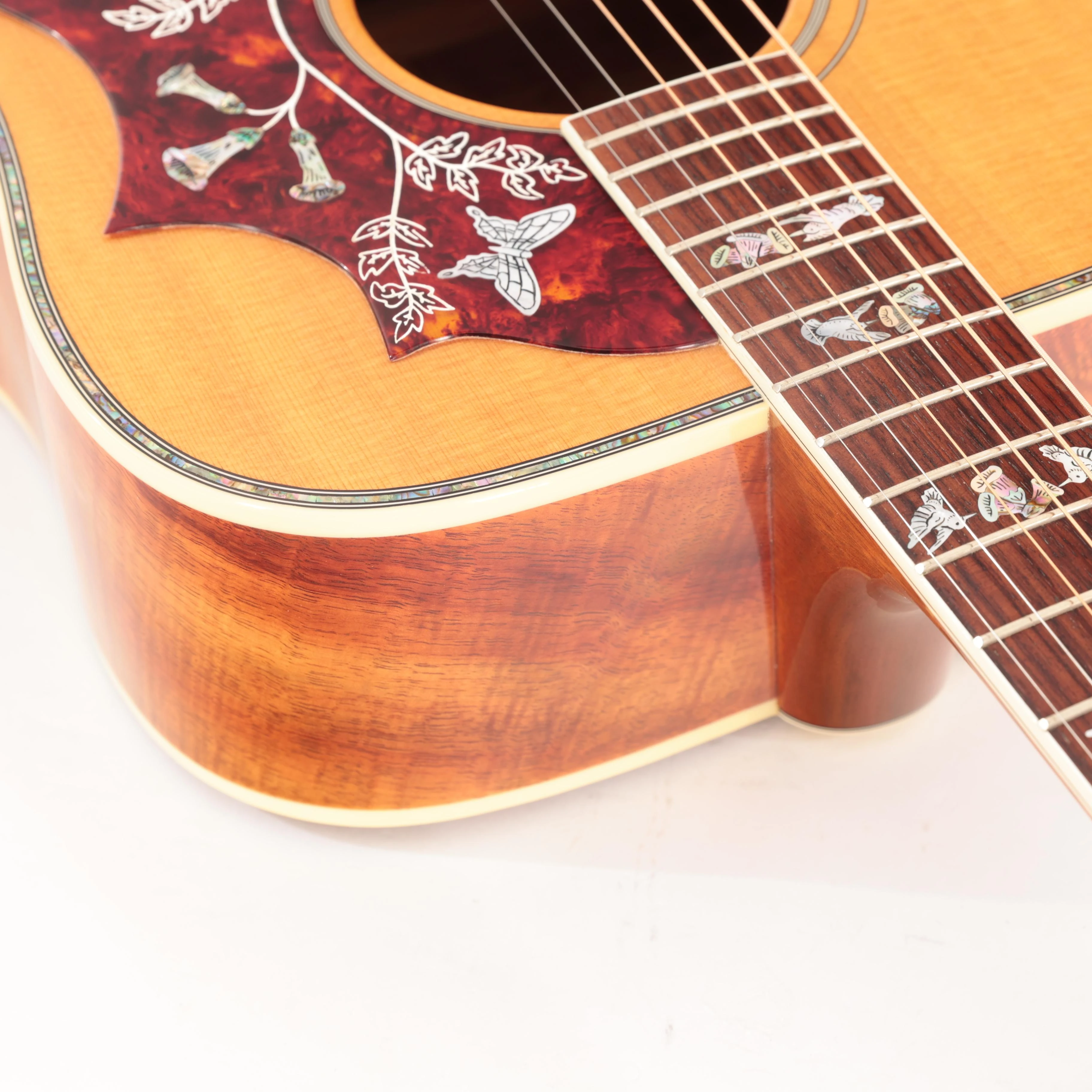 Second Hand Gibson Hummingbird Custom Acoustic Guitar in Koa 2377 - SOR00985-4 (16).jpg