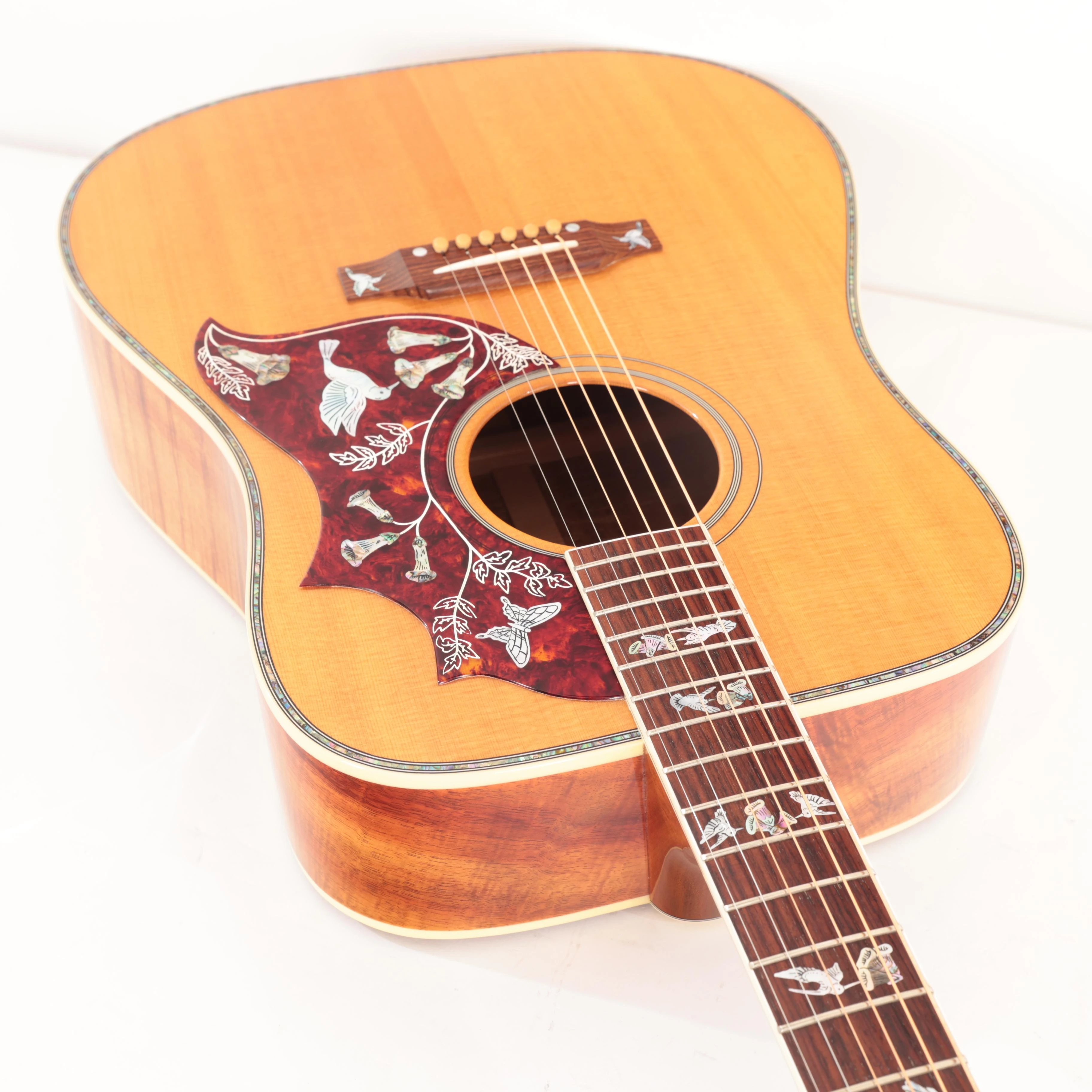 Second Hand Gibson Hummingbird Custom Acoustic Guitar in Koa 2377 - SOR00985-4 (15).jpg