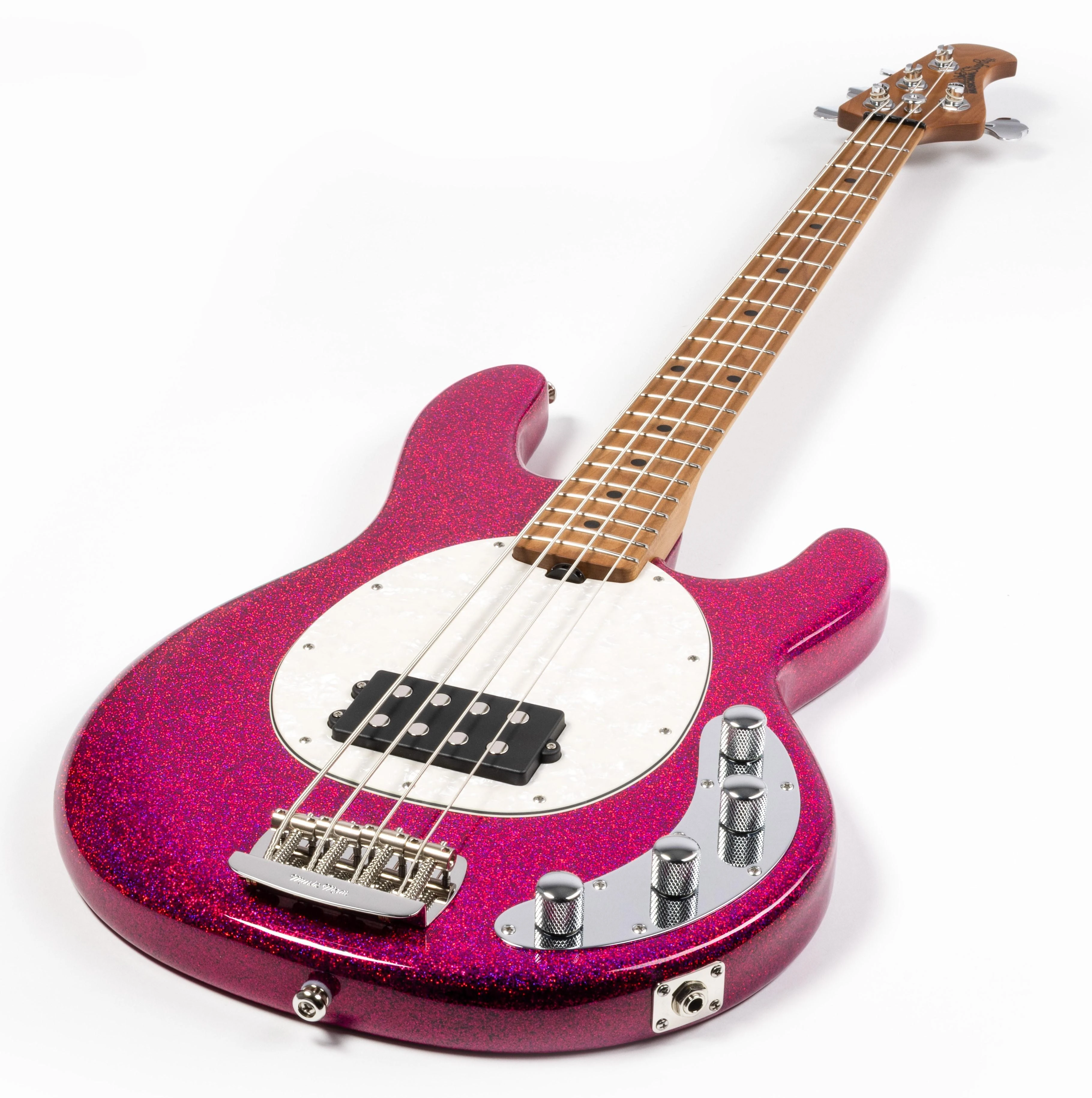 Music Man StingRay Special Bass Guitar in Soda Pink Sparkle - 107-PBR-10-09-MB-CR_03.jpg