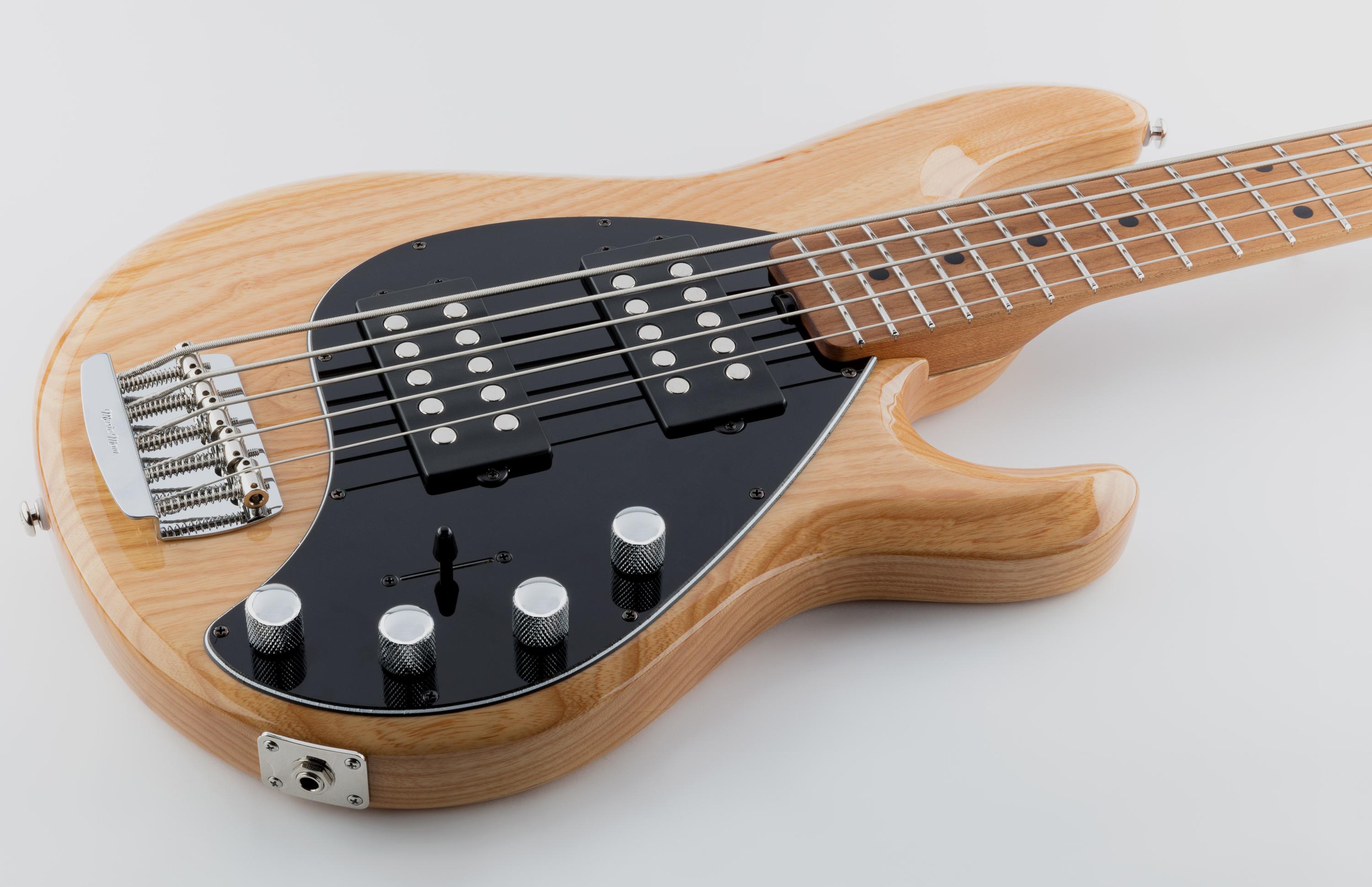 Music Man StingRay Special 5 HH Bass Guitar in Classic Natural