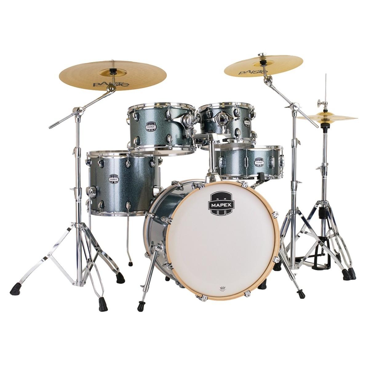 Mapex Mars Birch 20" Fusion Acoustic Drum Kit in Blue Twilight Sparkle - MA504SF-MI (1).jpg