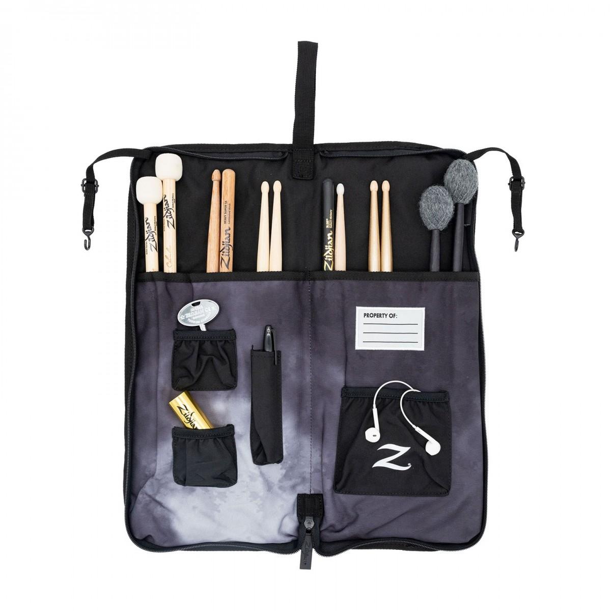 Zildjian Student Drum Stick Bag - Black Rain Cloud - ZXSB00102 (2).jpg