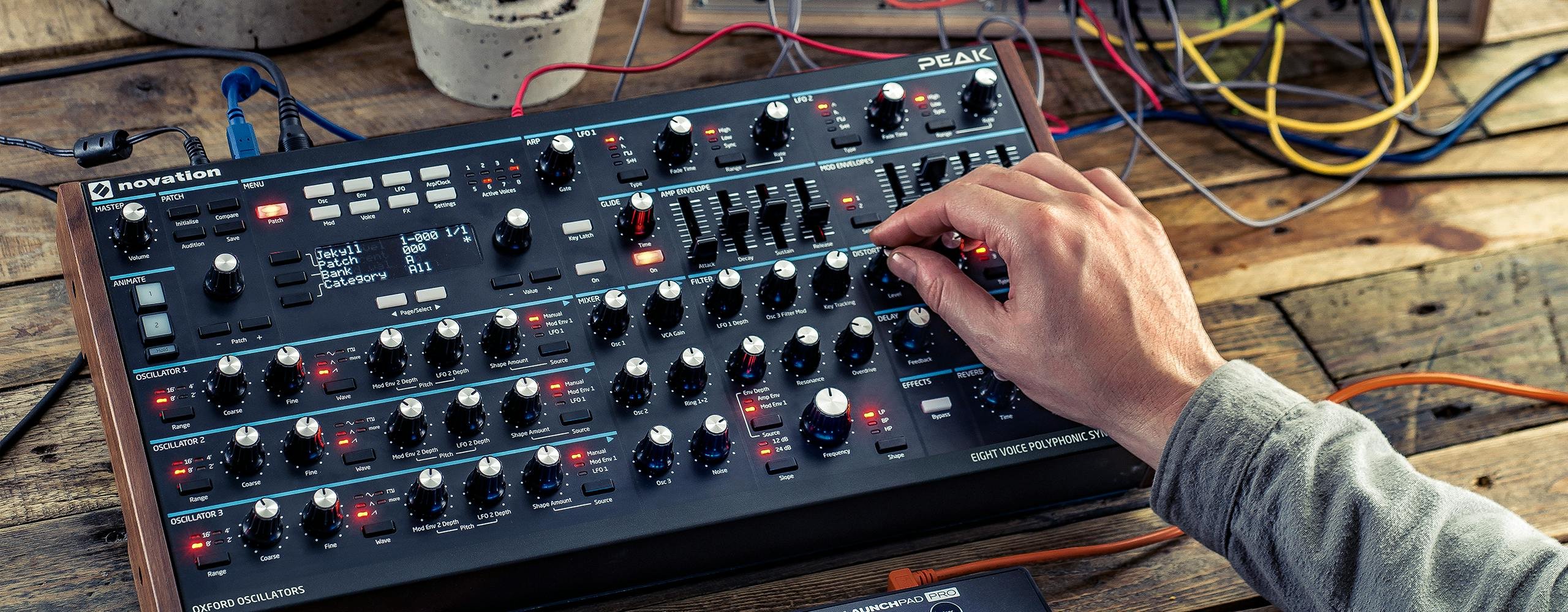 Novation Peak Eight-Voice Polyphonic Desktop Synth Module