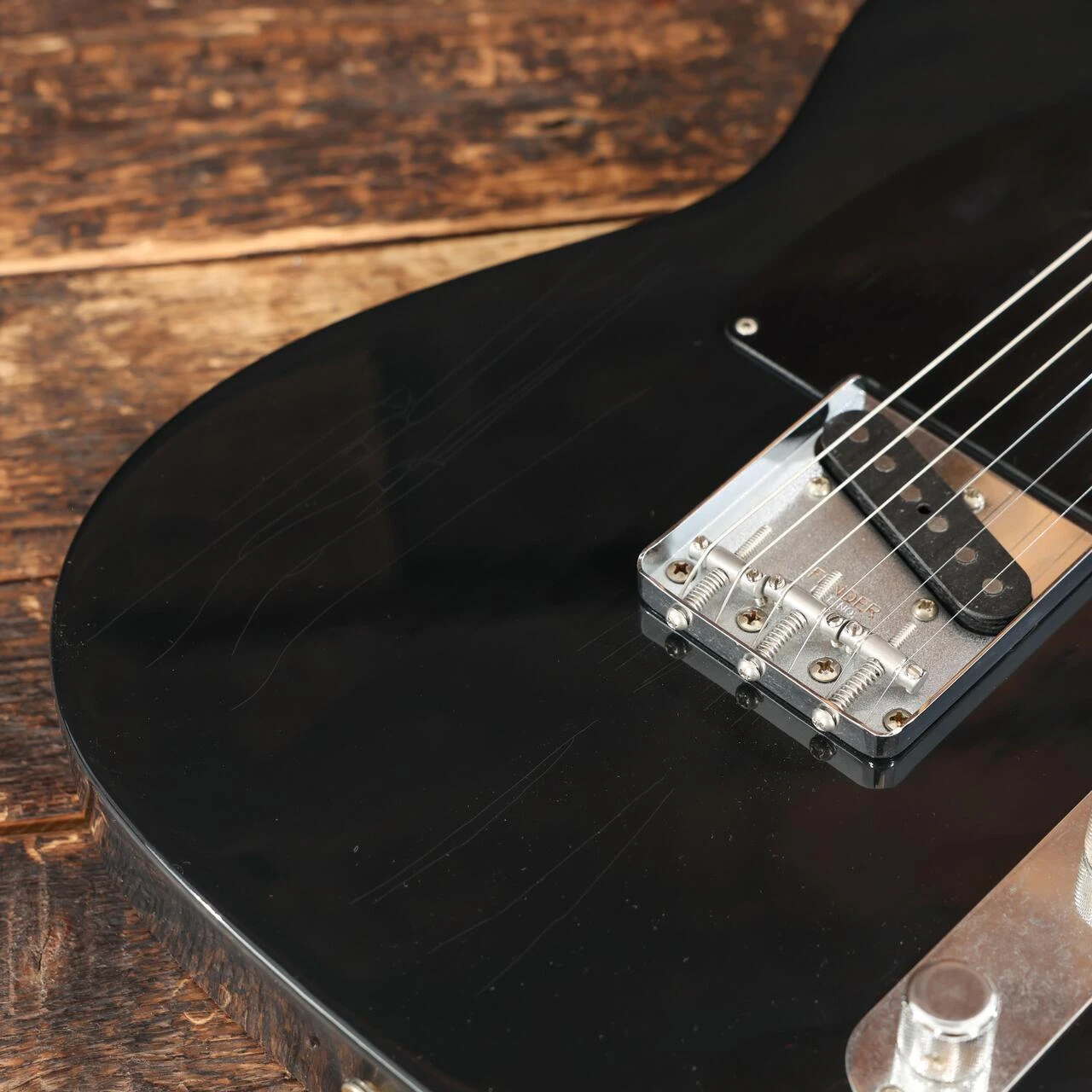 Fender Custom Spec Road Worn '60s Double Esquire in Black - 0149152306 (7).jpg