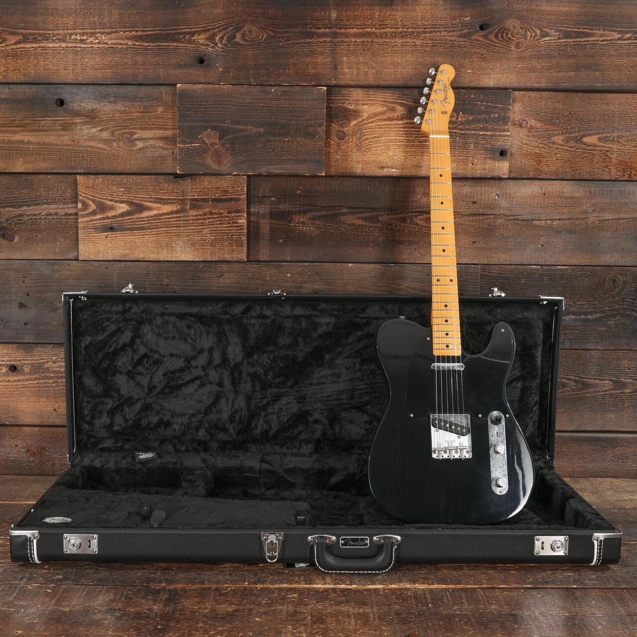Fender Custom Spec Road Worn '60s Double Esquire in Black - 0149152306 (30).jpg
