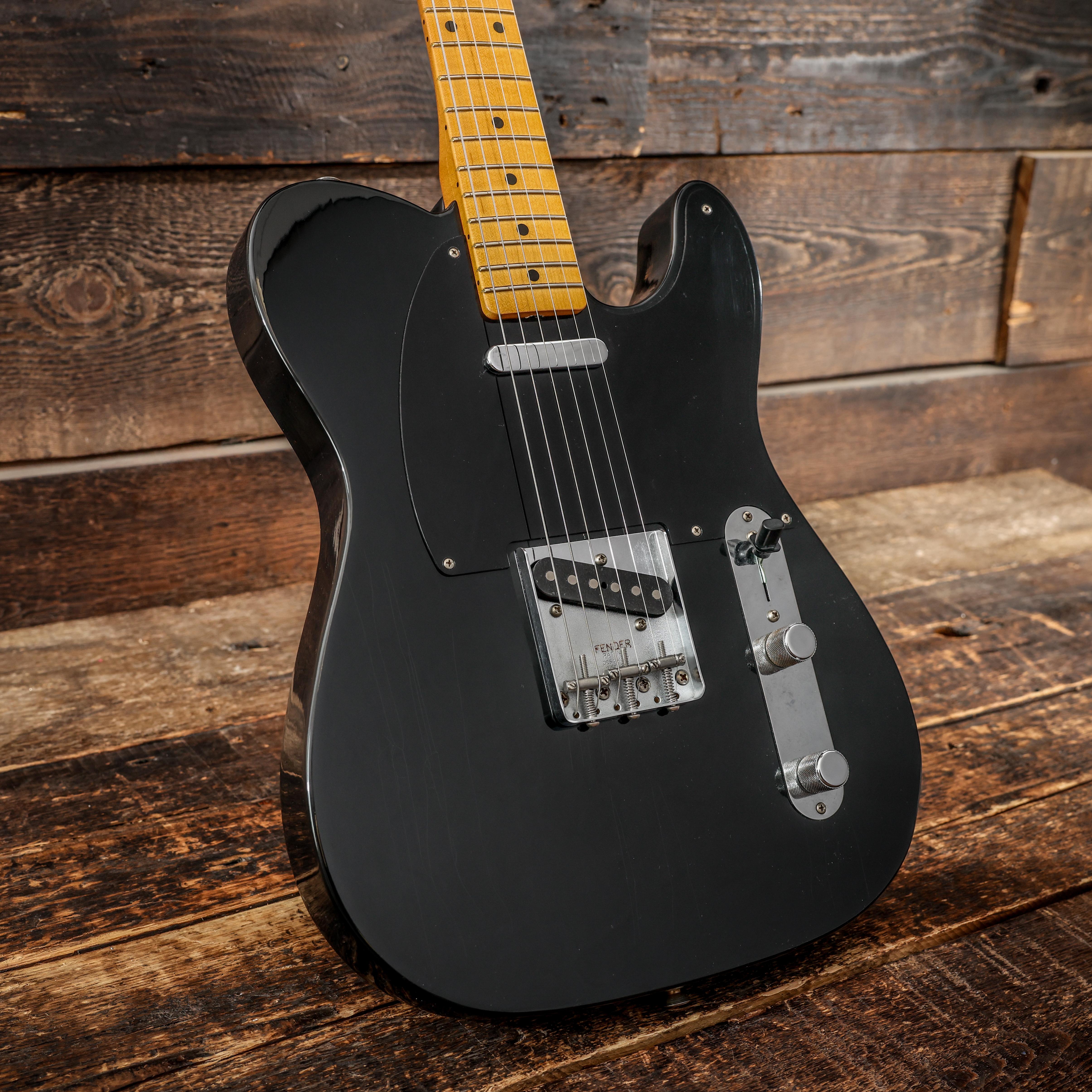 Fender Custom Spec Road Worn '60s Double Esquire in Black - 0149152306 (12).jpg