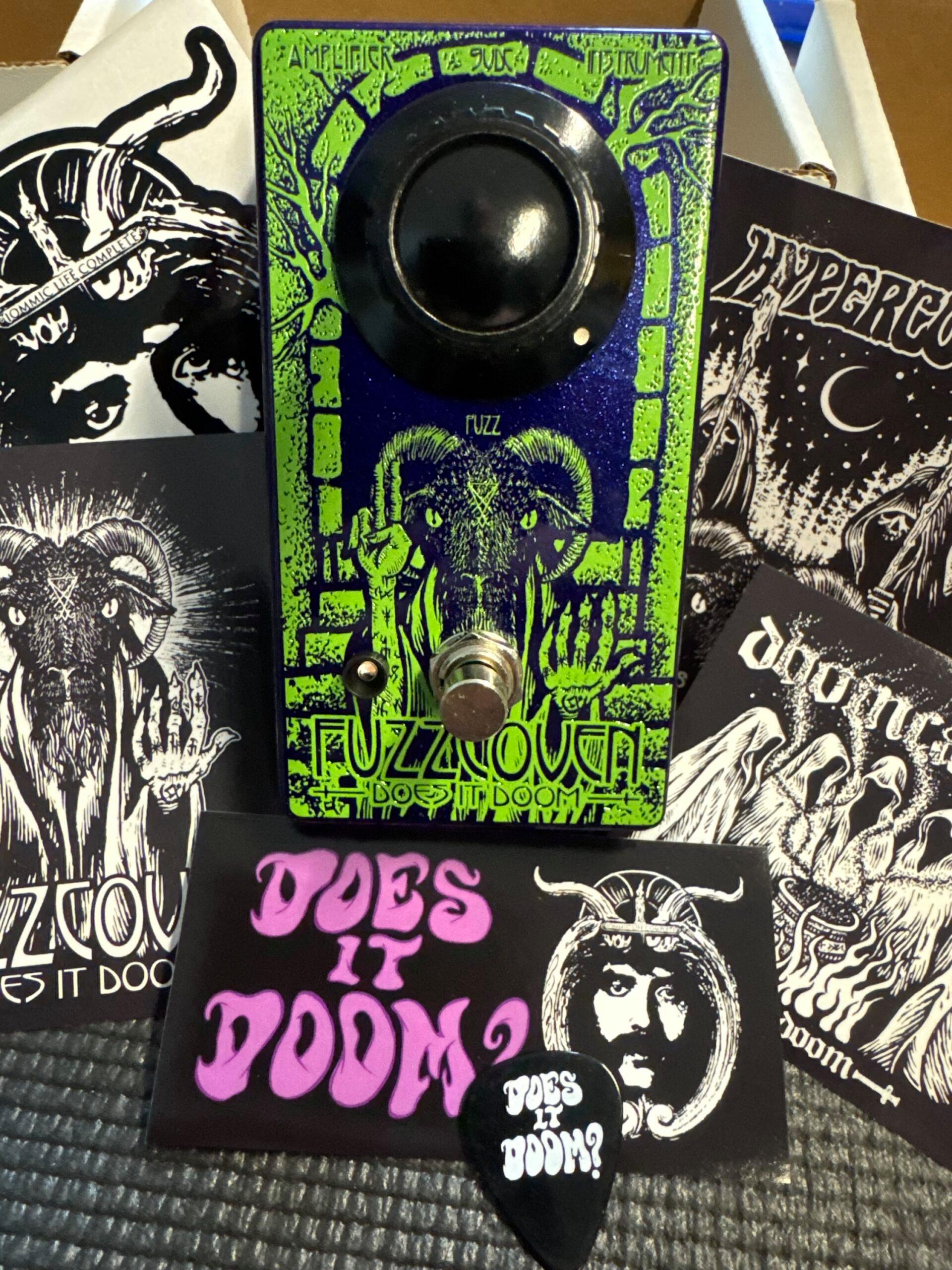 Does It Doom Fuzzcoven Silicon Fuzz Pedal - Andertons Music Co.