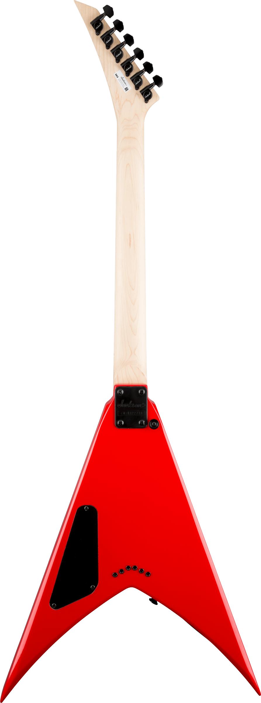 Jackson JS32T King V Hardtail Electric Guitar in Ferrari Red - 2910135539_gtr_back_001_rl.jpg