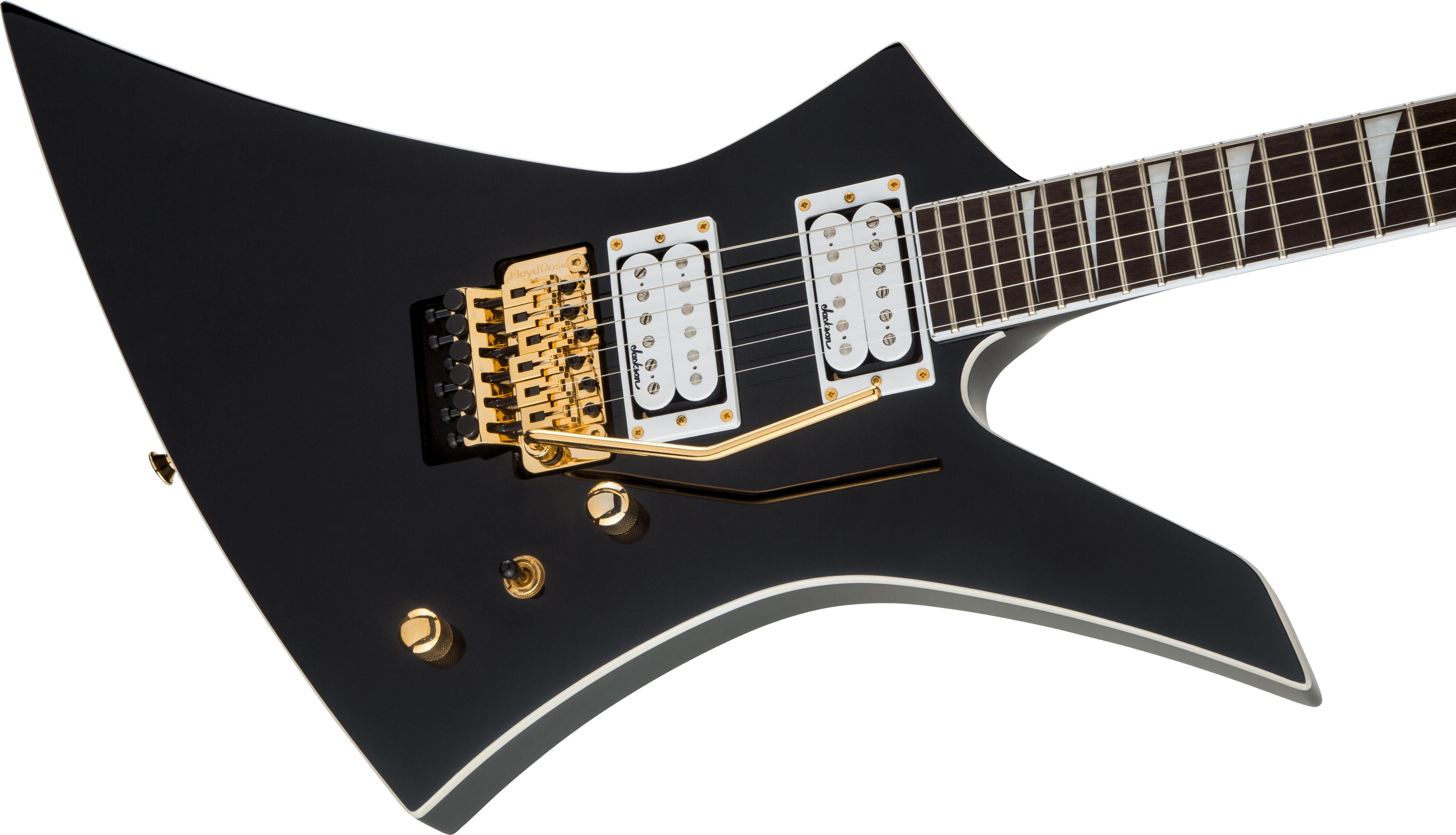 Jackson X Series Kelly KEX Electric Guitar in Gloss Black - 2916131503_gtr_cntbdyright_001_nr.jpg