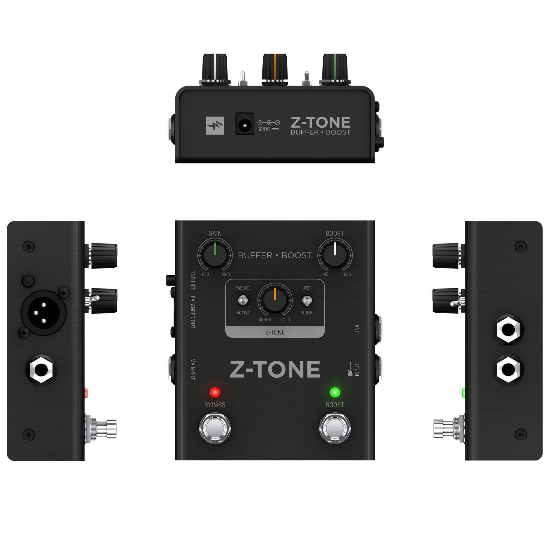 IK Multimedia Z-TONE Buffer Boost Preamp & DI Pedal - 378789-z-tone-pedal-5.jpg