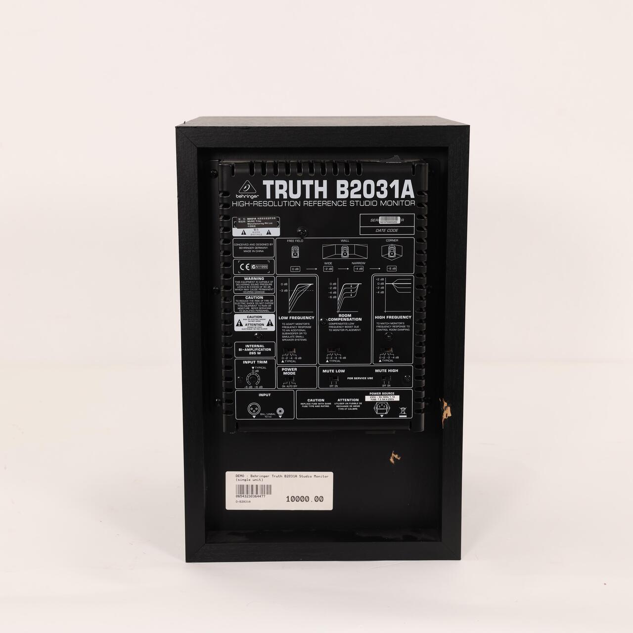 B Stock : Behringer Truth B2031A Studio Monitor (single unit) 001 - B-D-B2031A-0001 (5).jpg