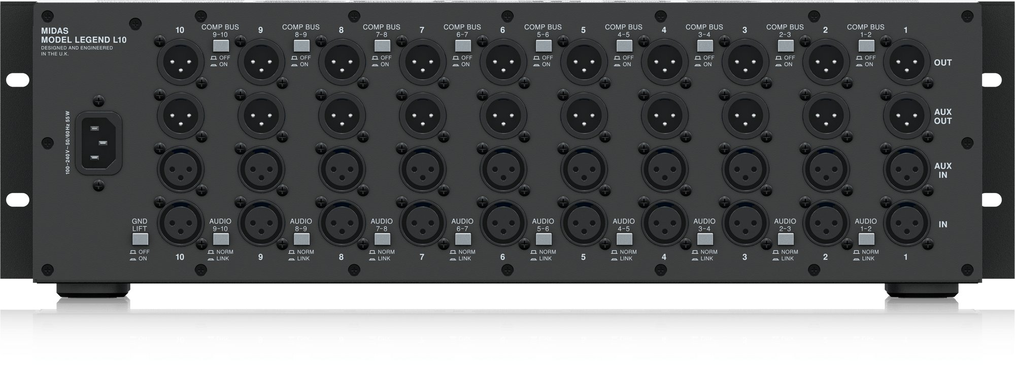 【新品未開封】Midas Legend L10 シャーシ ラックマウント 新品未開封】Midas Legend L10 シャーシ ラックマウント Midas L10 500