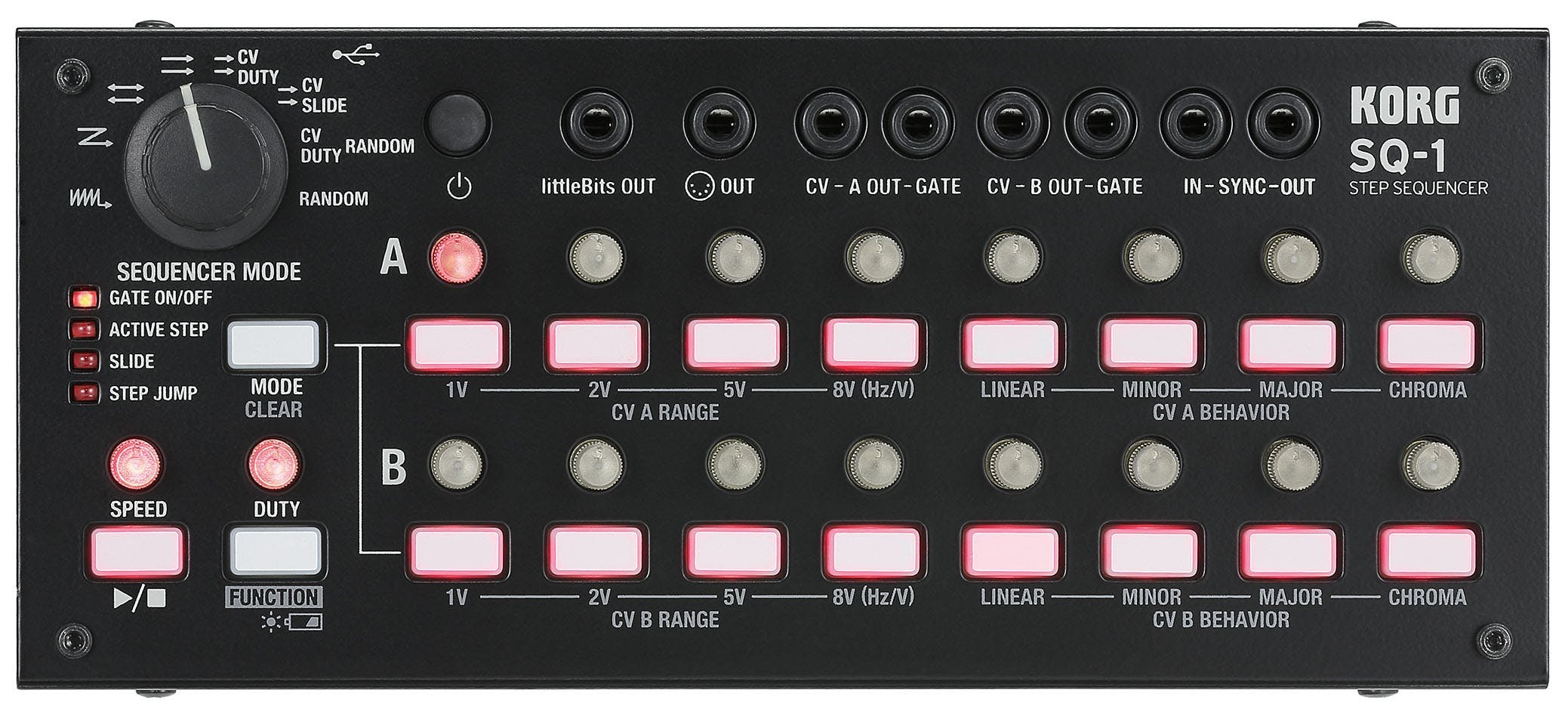Korg SQ-1 Analogue Step Sequencer - 64865-1_SQ-1_top.jpg