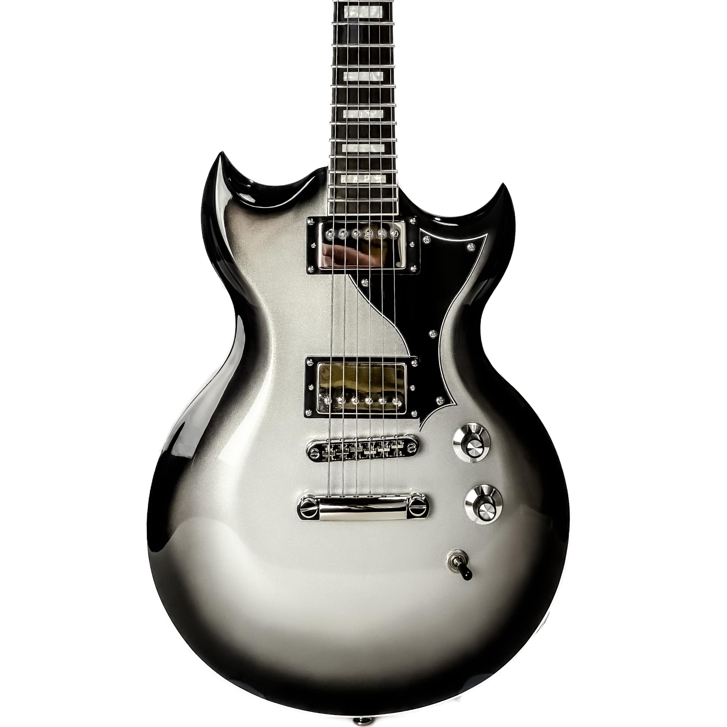 Dunable Minotaur DE Electric Guitar in Silverburst - MN-DE-SB-Body.jpg