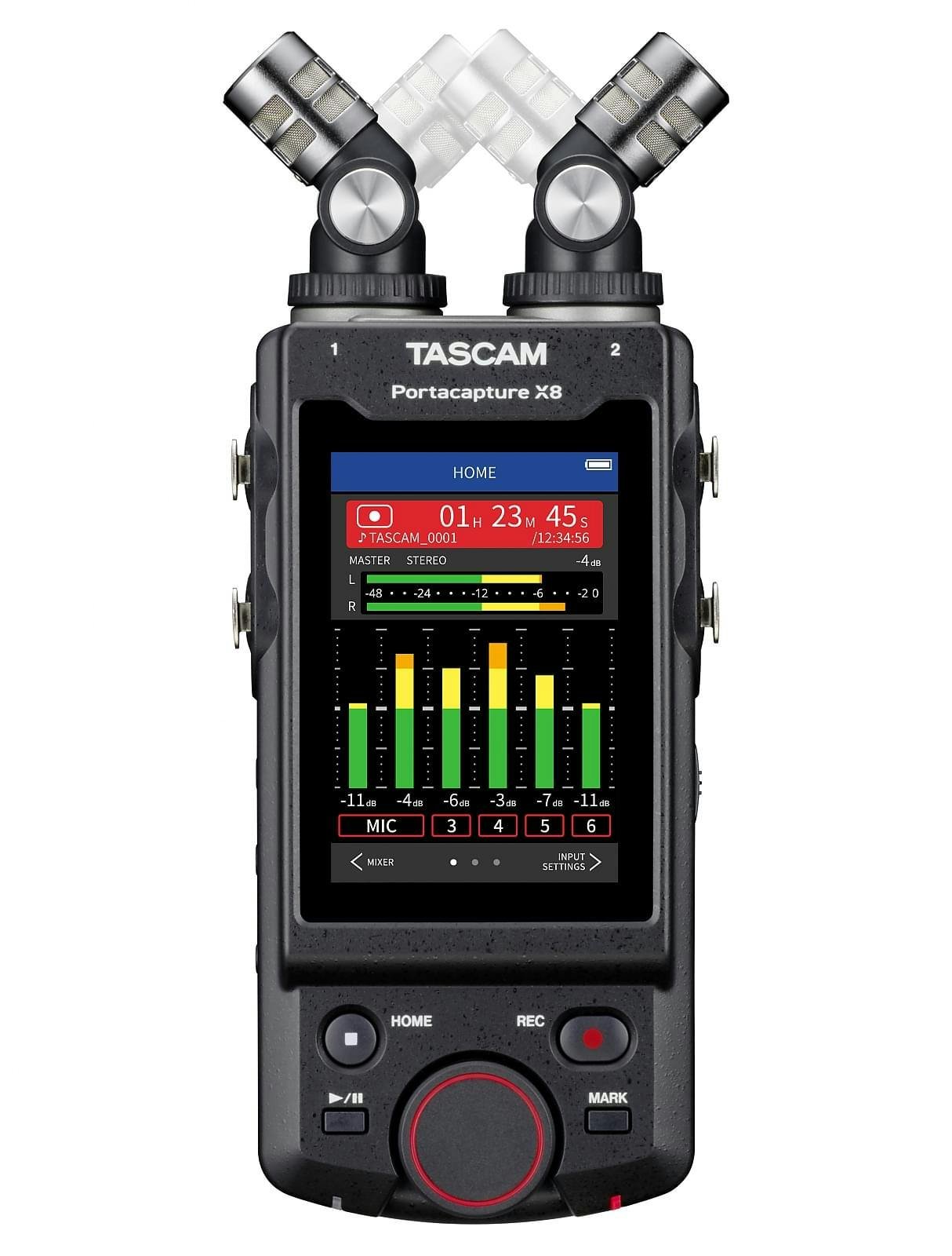 Tascam Portacapture X8 High Resolution Adaptive Multi-Recorder