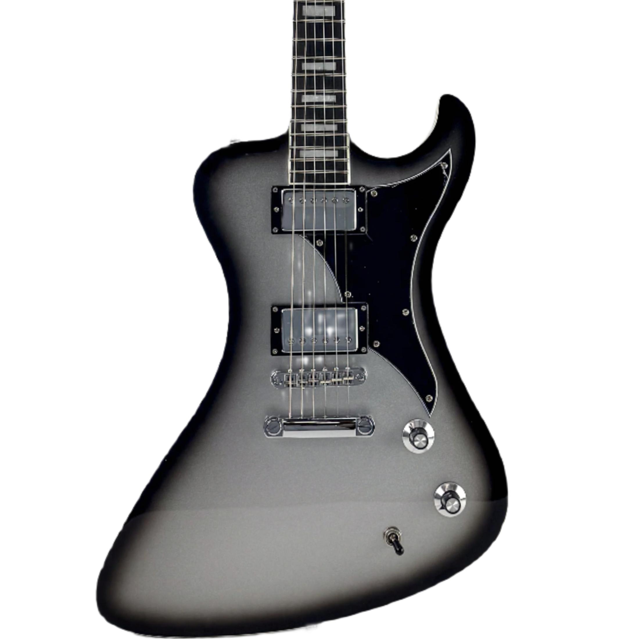 Dunable R2 V2 DE Electric Guitar in Silverburst - R2-SI-Body.jpg