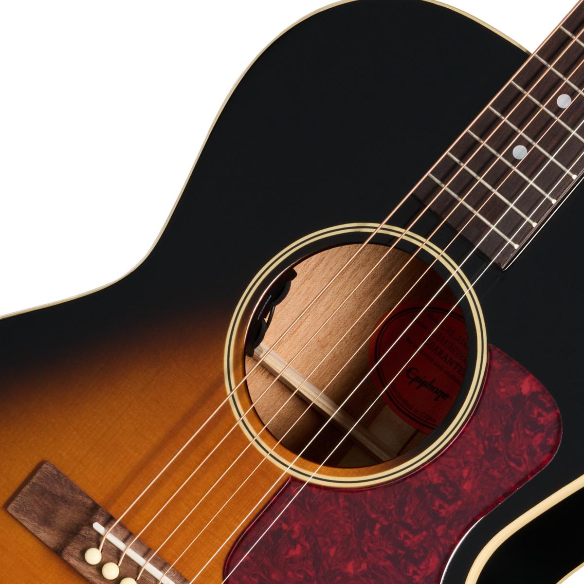 Epiphone Inspired by Gibson L-00 Standard Electro Acoustic Guitar in Vintage Sunburst - EIALSVSNH1_7_SoundHole-1200x1200-28e5ebb.jpg