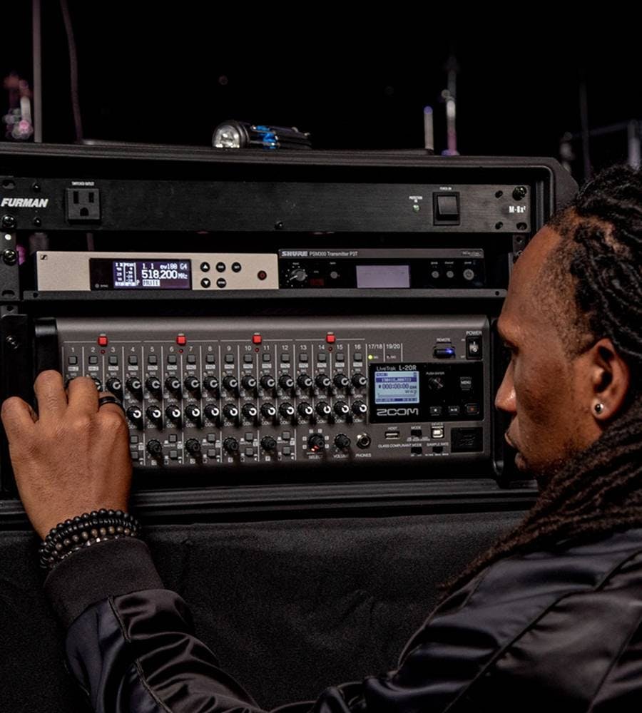 Zoom Livetrack L-20R Rackmount Digital Mixer - Andertons Music Co.