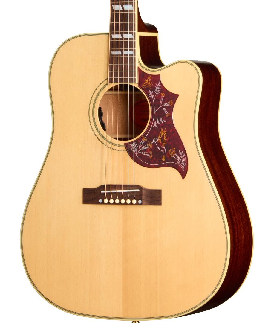 Epiphone Inspired by Gibson Hummingbird Standard EC Electro Acoustic Guitar in Natural - EIAHBCNAGH1_25011500553_3_Front.jpg
