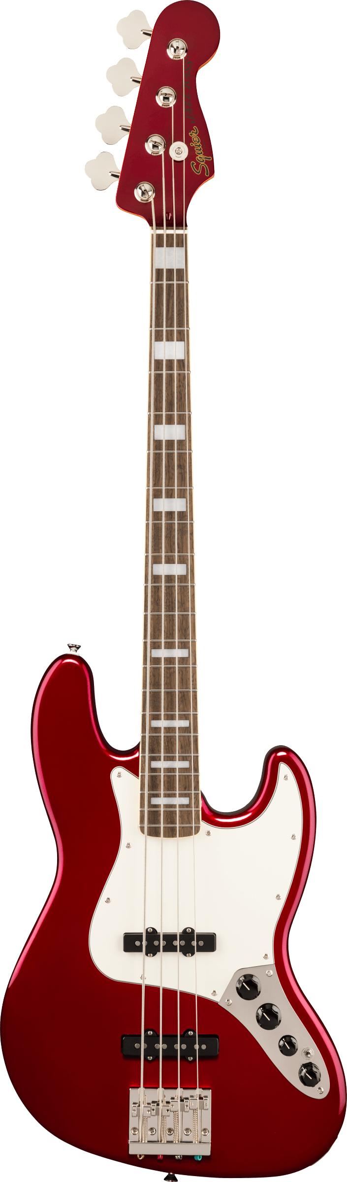 Squier FSR Classic Vibe Active 70s Jazz Bass in Candy Apple Red