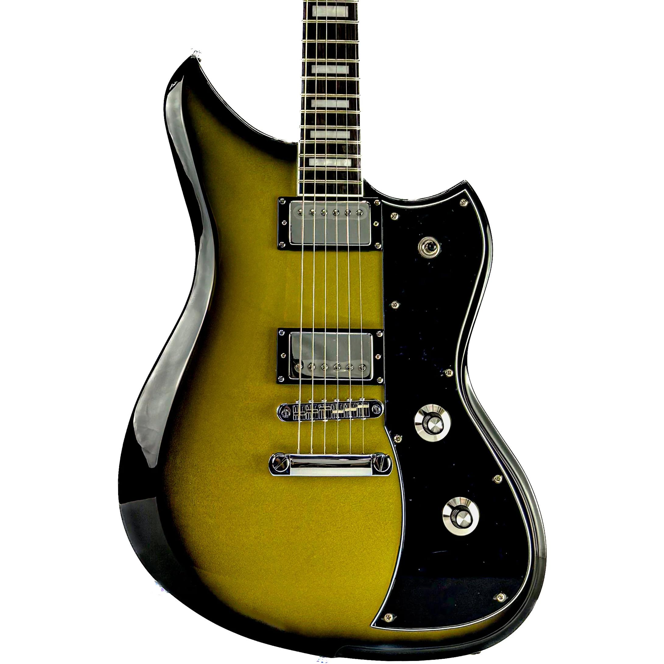 Dunable Yeti DE Electric Guitar in Aged Silverburst - YE-ASI-Body.jpg