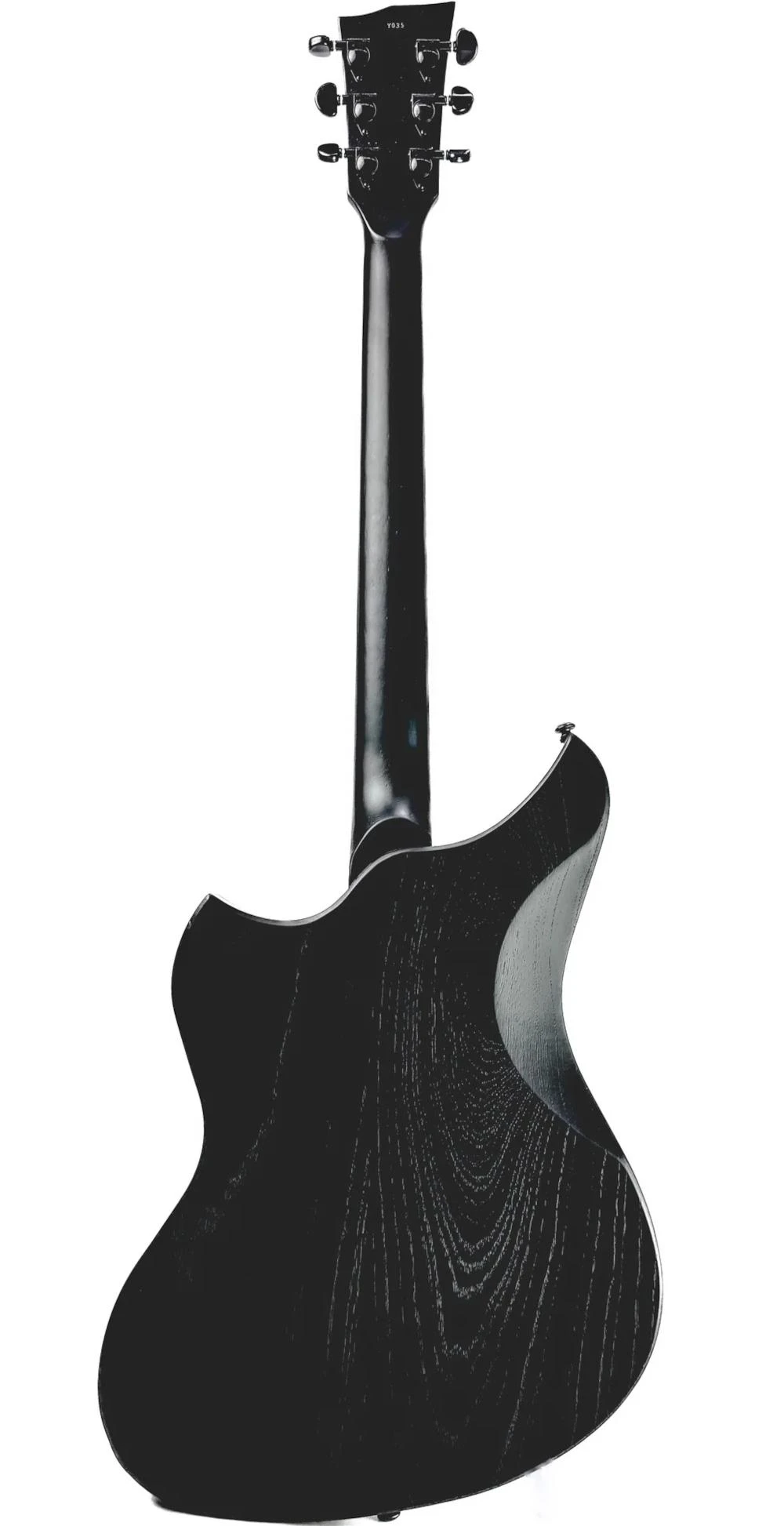 Dunable Yeti DE Swamp Ash Electric Guitar in Matte Black - YE-MB-Back.jpg