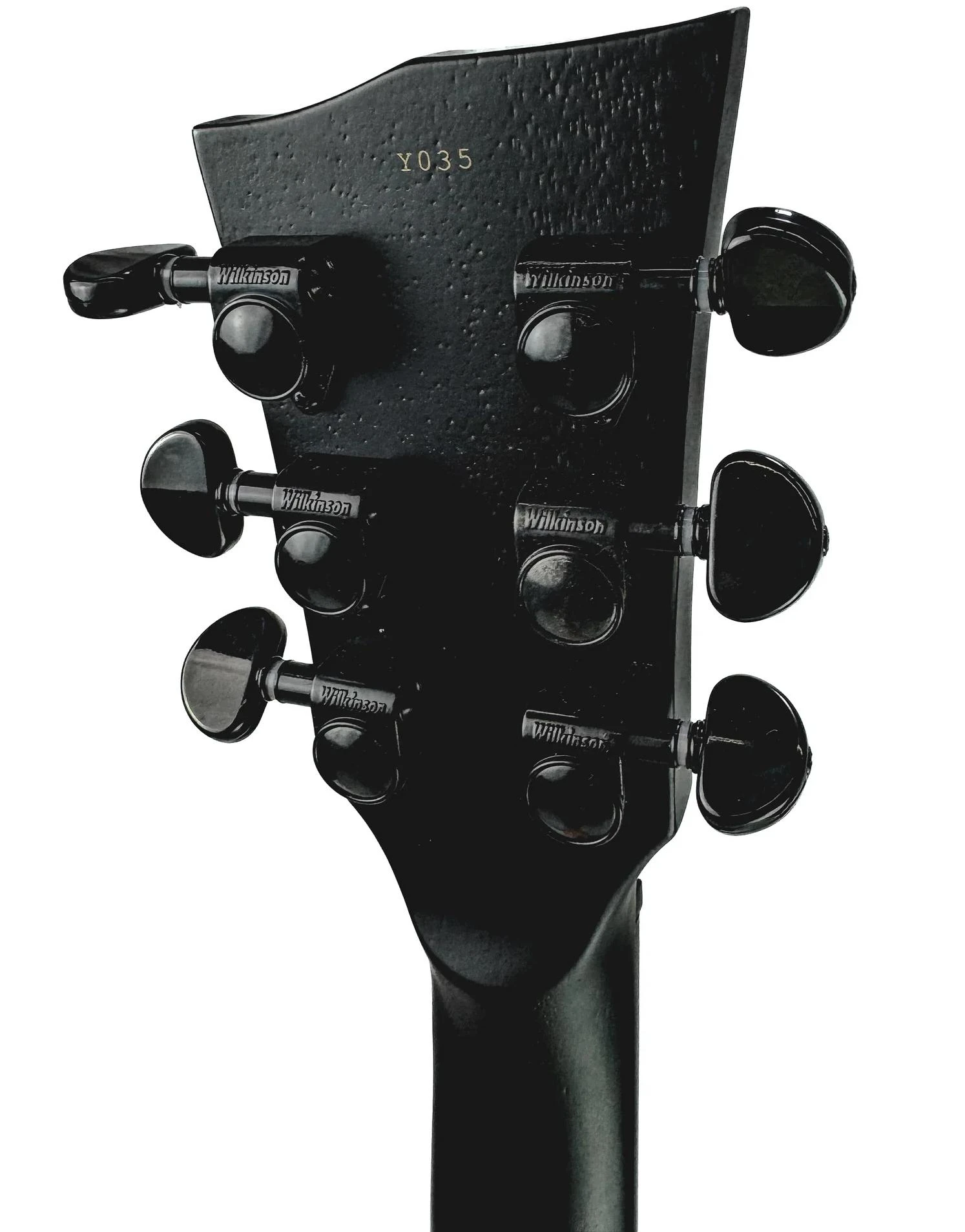 Dunable Yeti DE Swamp Ash Electric Guitar in Matte Black - YE-MB-Headstock-Back.jpg