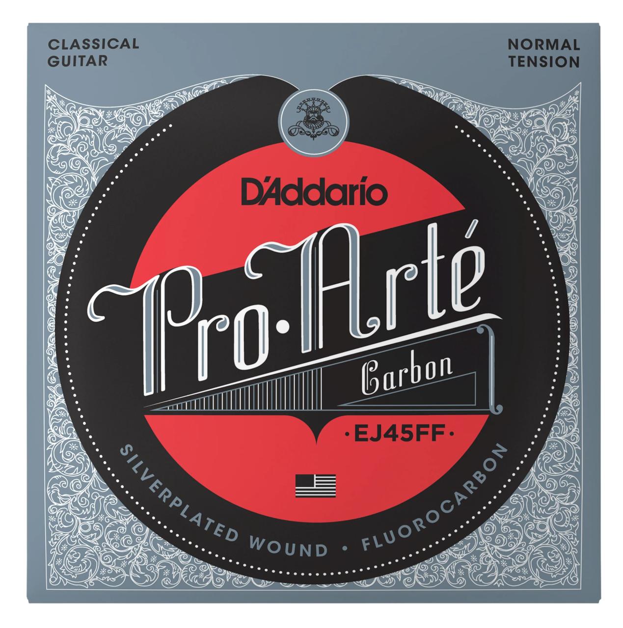 D'addario EJ45FF Pro-Arte’ Carbon Dynacore Basses Normal Tension Guitar Strings - DADEJ45FF.jpg