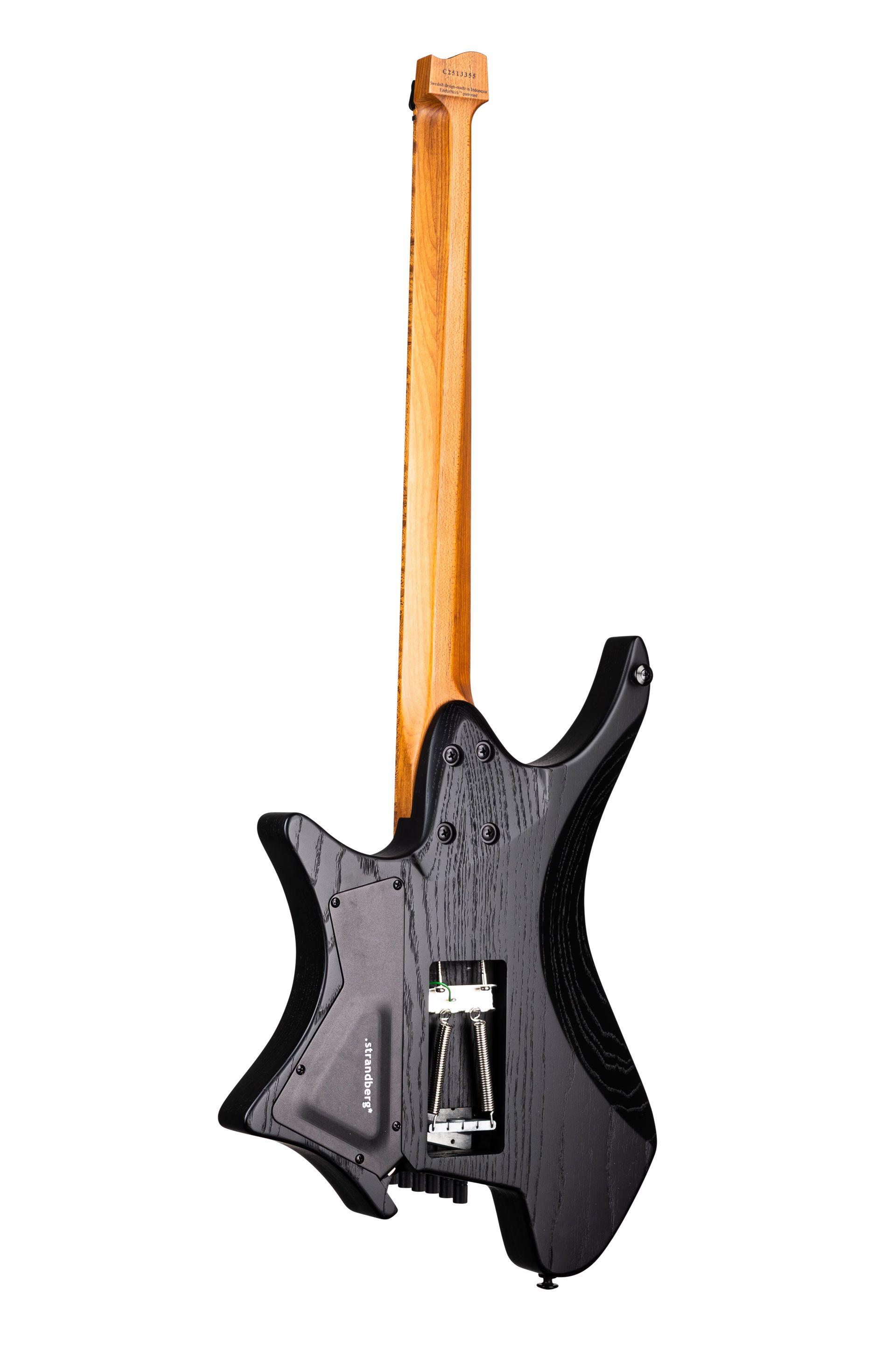 ギター Strandberg Boden Standard6 BKP Aftermath Strandberg Boden Original N26T Electric Guitar in Black Denim