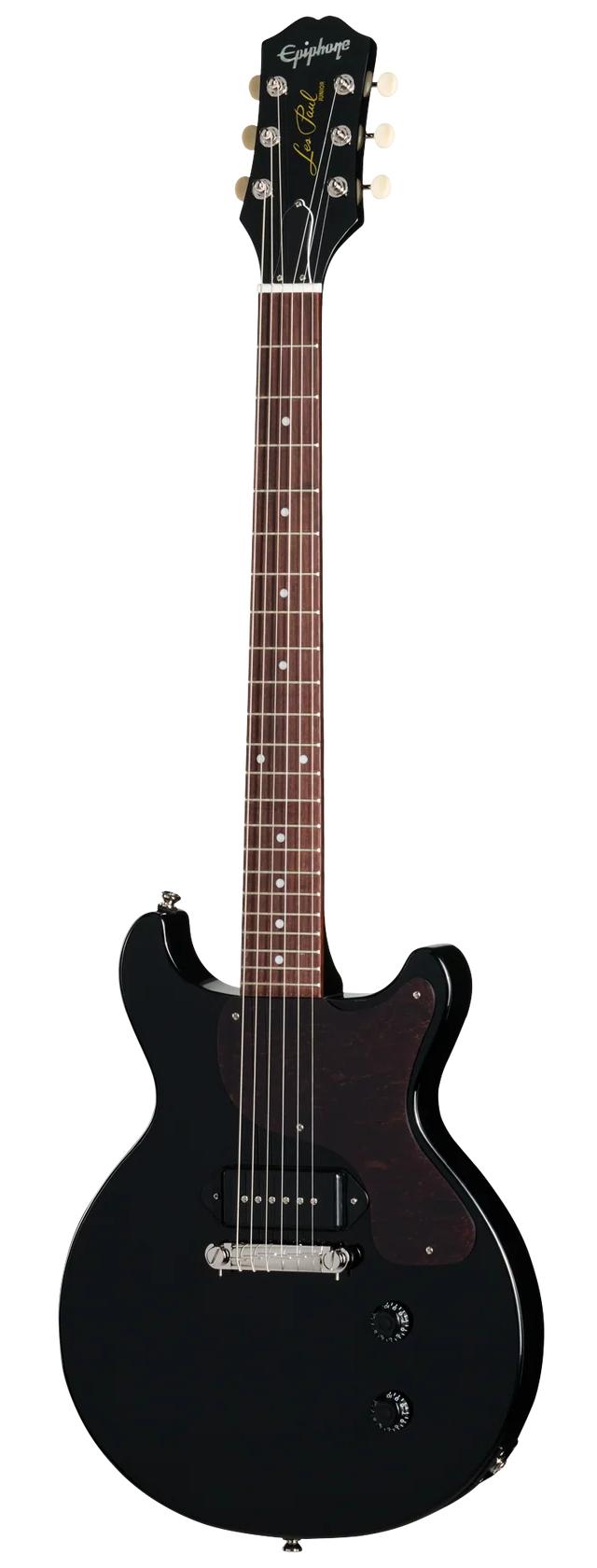Epiphone Inspired by Gibson Les Paul Junior Double Cut Electric Guitar in Ebony - EILJDEBNH1-2.jpg
