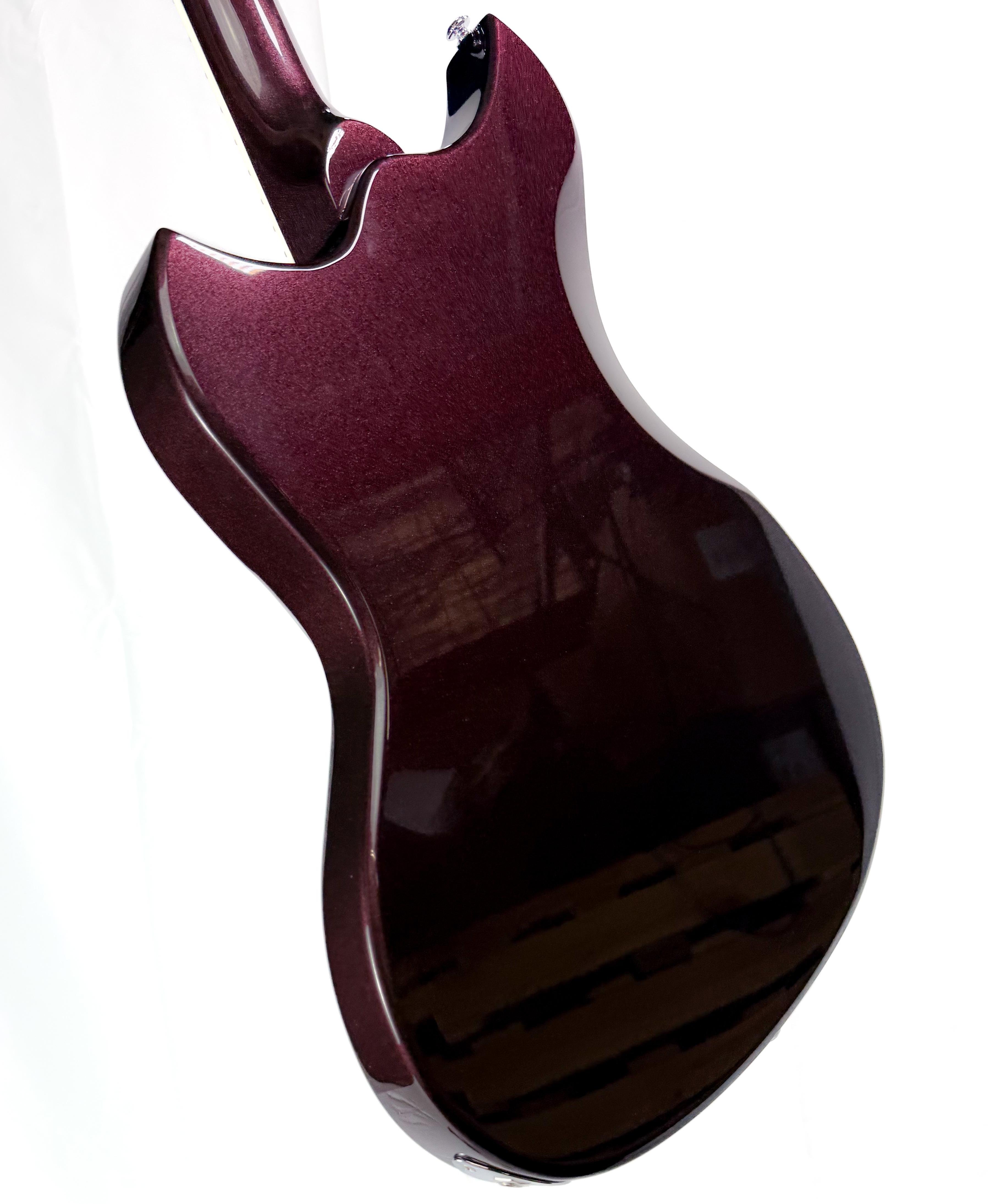 Dunable Yeti DE Electric Guitar in Oxblood Metallic - YE-OX-Back.jpg