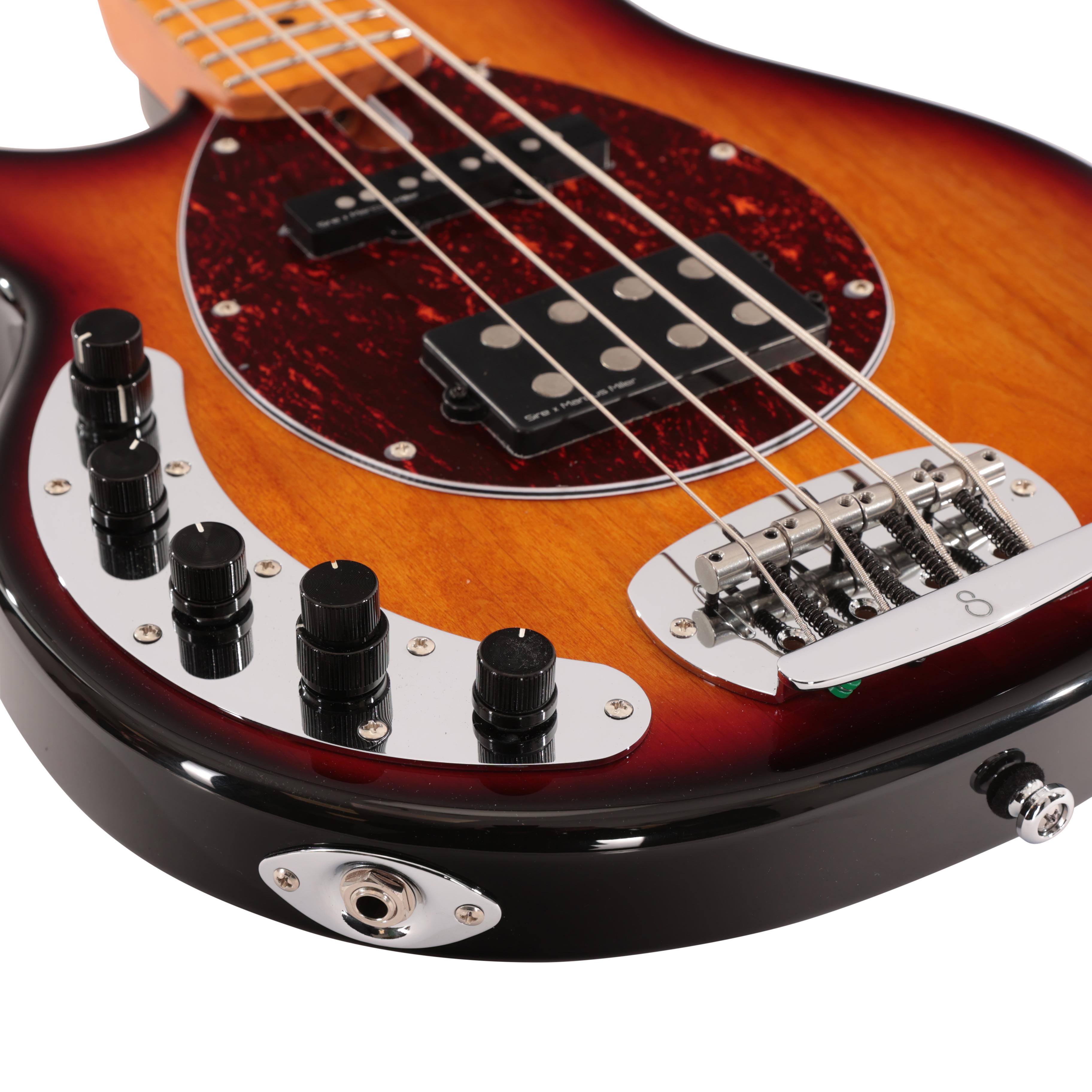 B Stock : Sire Marcus Miller Z7 Left Handed 4-String Bass Guitar in 3 Tone Sunburst - 002 - SIRELHZ743TS (7).jpg