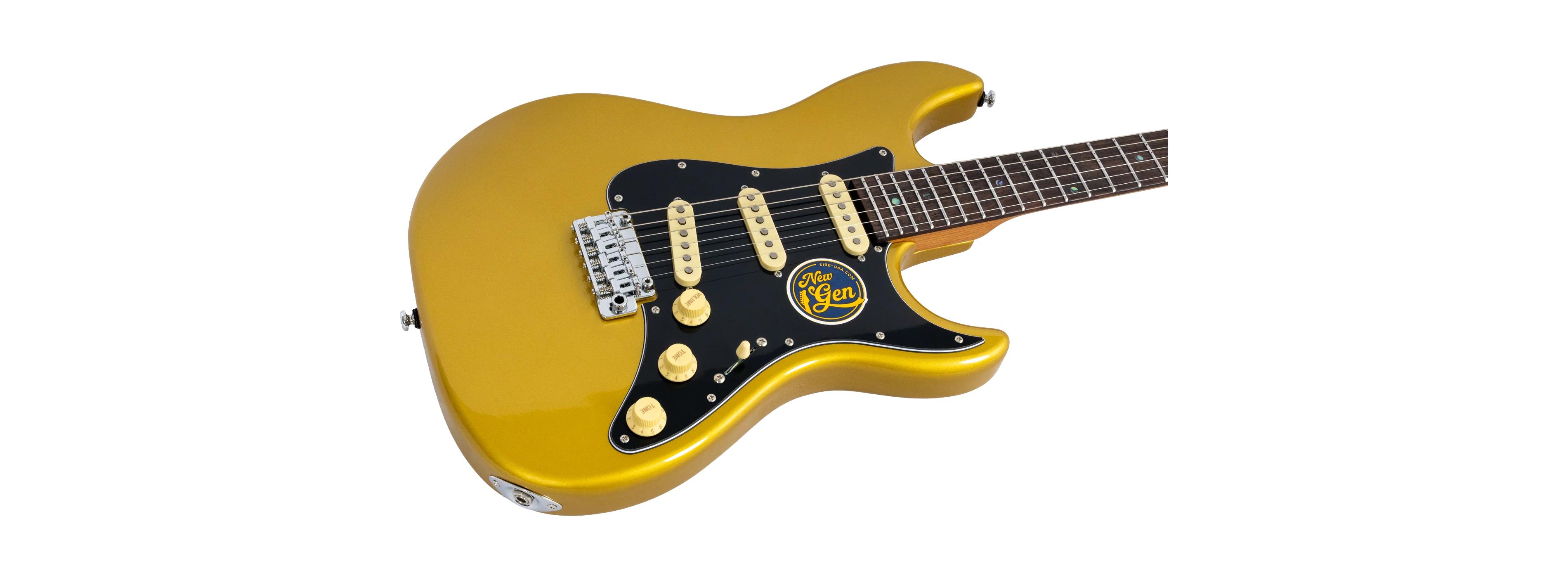 B Stock : Sire Larry Carlton S7 New Gen Electric Guitar in Metallic Gold Rosewood Board - 002 - S7_MGO_6.jpg