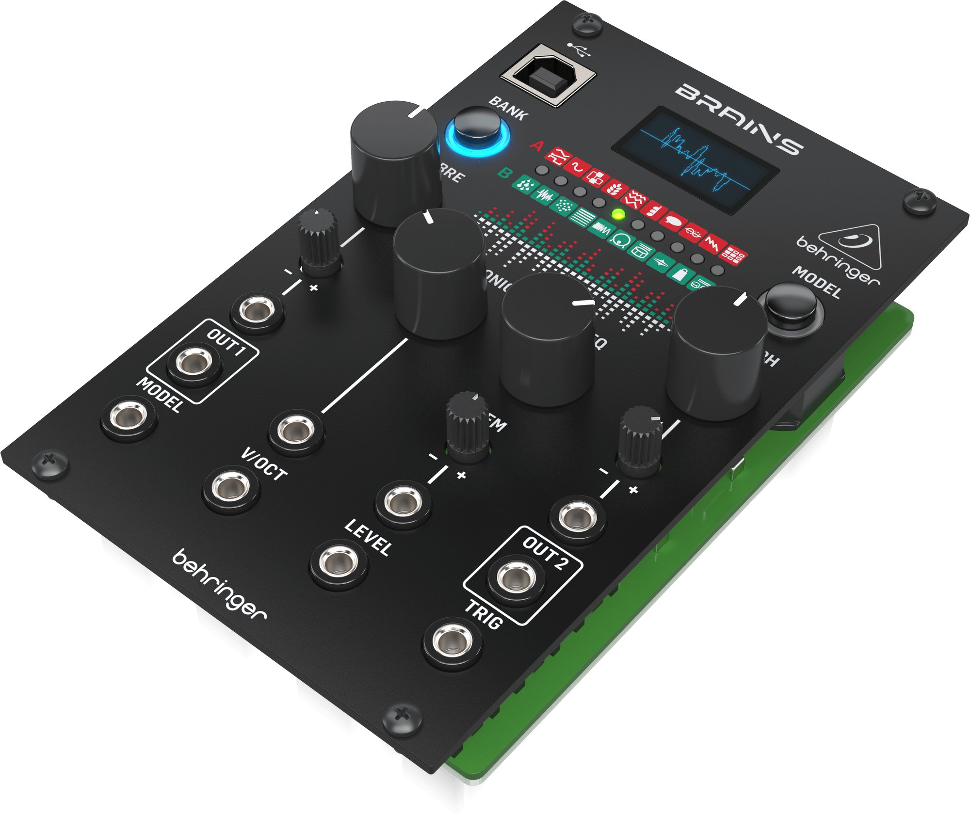Behringer BRAINS ユーロラック Eurorack Behringer BRAINS Multi-Engine Oscillator Eurorack Module