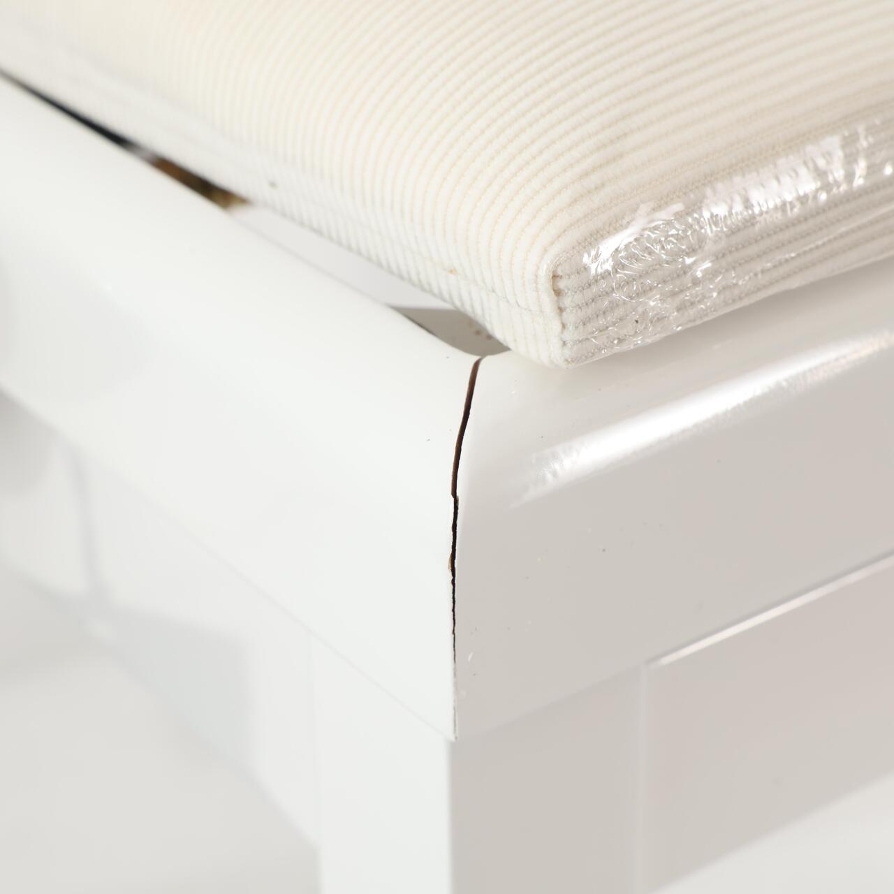 B Stock : Stagg Rise & Fall High Gloss White Piano Bench with White Ribbed Velvet Top - 001 - B-PB39WHPVW-0001  (4).jpg