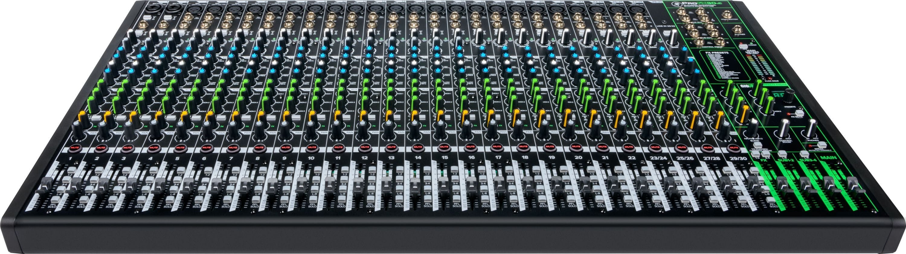 Mackie PROFX30 V3 Mixer with Digital FX - 355730-ProFX30v3_Front_Slant_Low.jpg