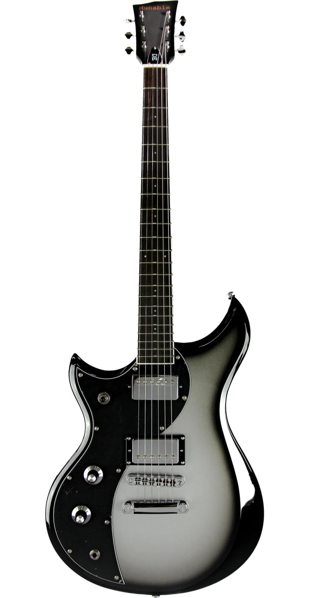Dunable Cyclops DE V2 Left Handed Electric Guitar in Silverburst - CY-SI-L-Front.jpg