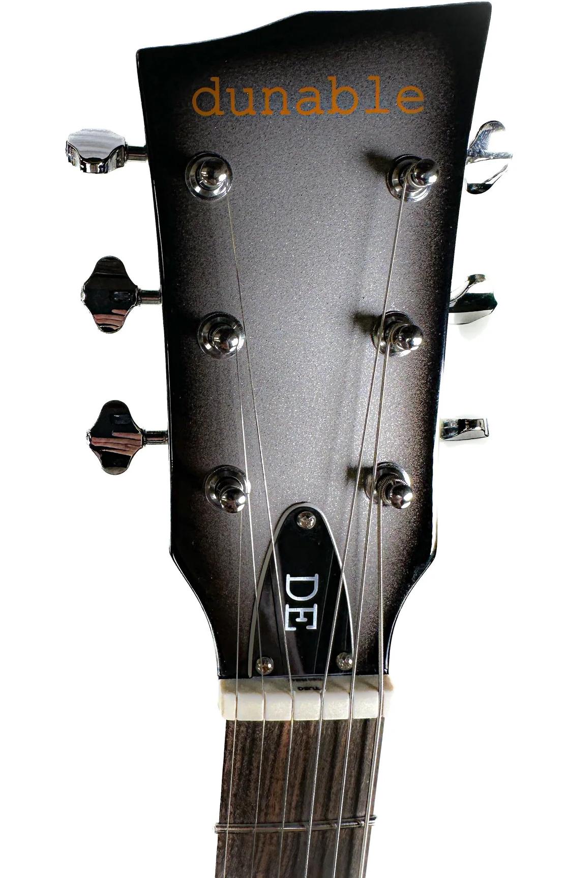 Dunable Cyclops DE V2 Left Handed Electric Guitar in Silverburst - CY-SI-L-Headstock.jpg