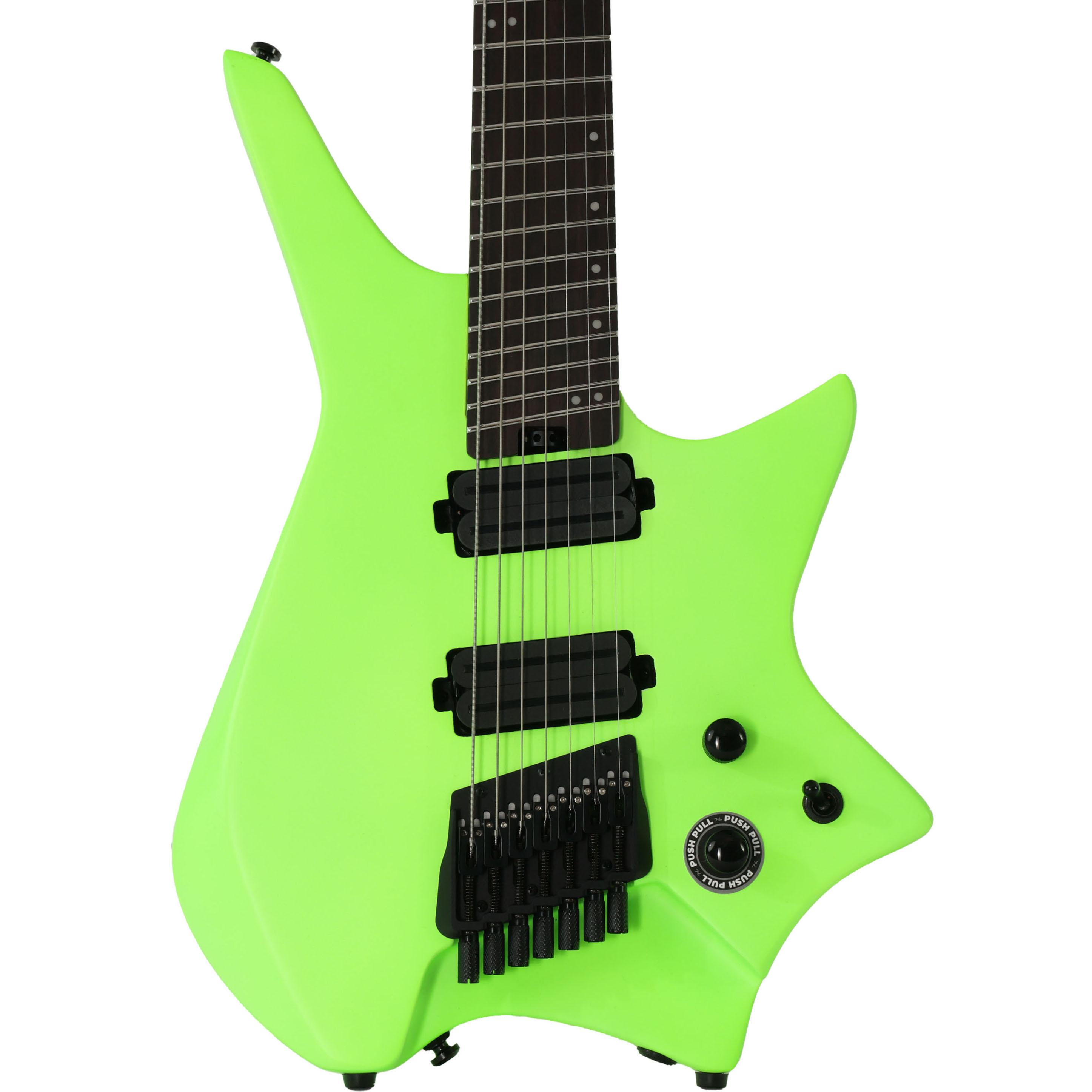 HILS HZ7 Headless Multi-Scale 7-String Electric Guitar in Satin
