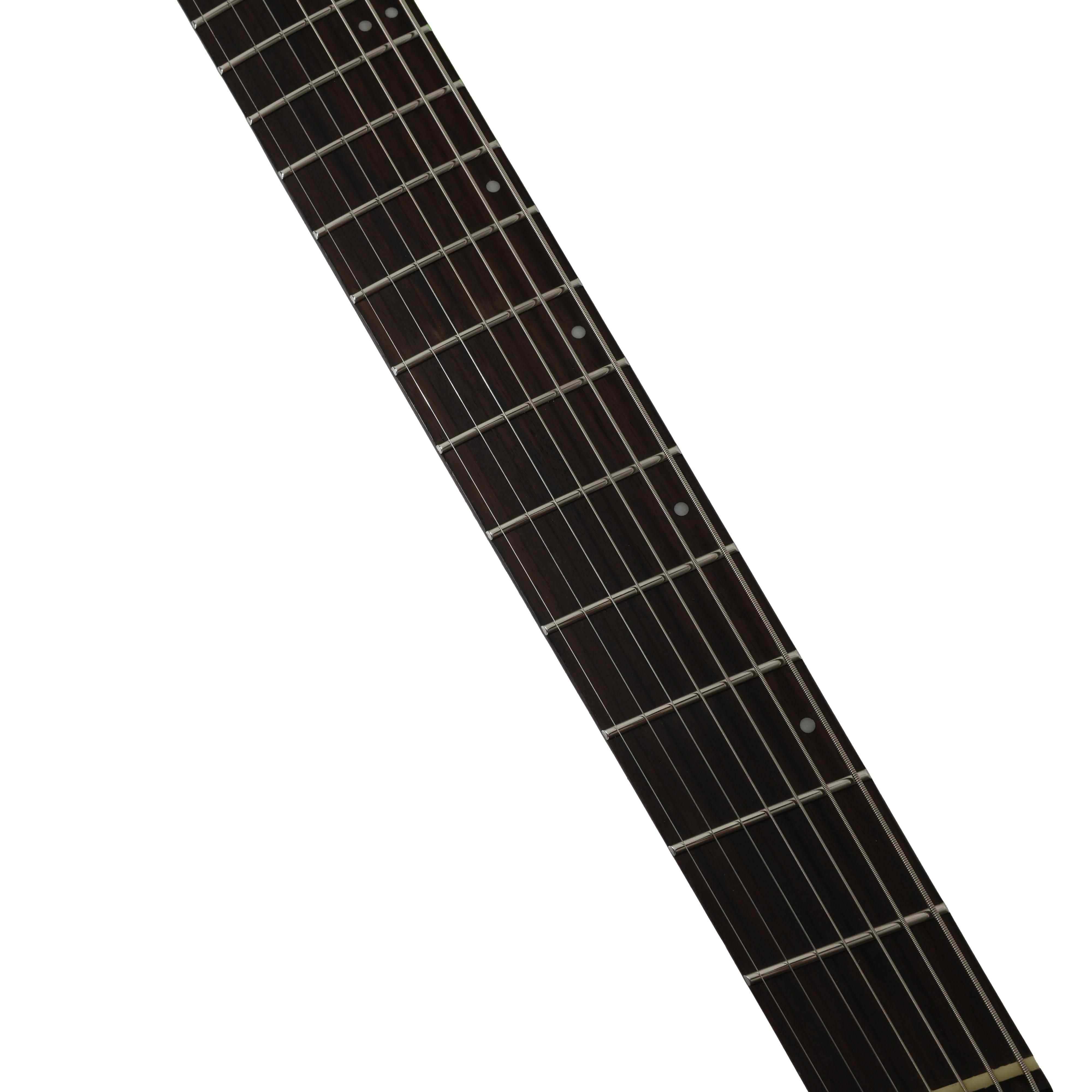 HILS HZ7 Headless Multi-Scale 7-String Electric Guitar in Satin Neon Green - HZ7HS-NGN-Photo-Fingerboard.jpg
