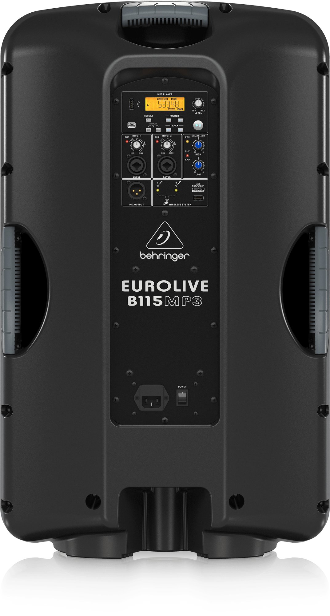 Behringer B115MP3 Active 2-Way 15" PA Speaker With MP3 Player - 436042-B115MP3_P0AEA_Rear_XL.jpg