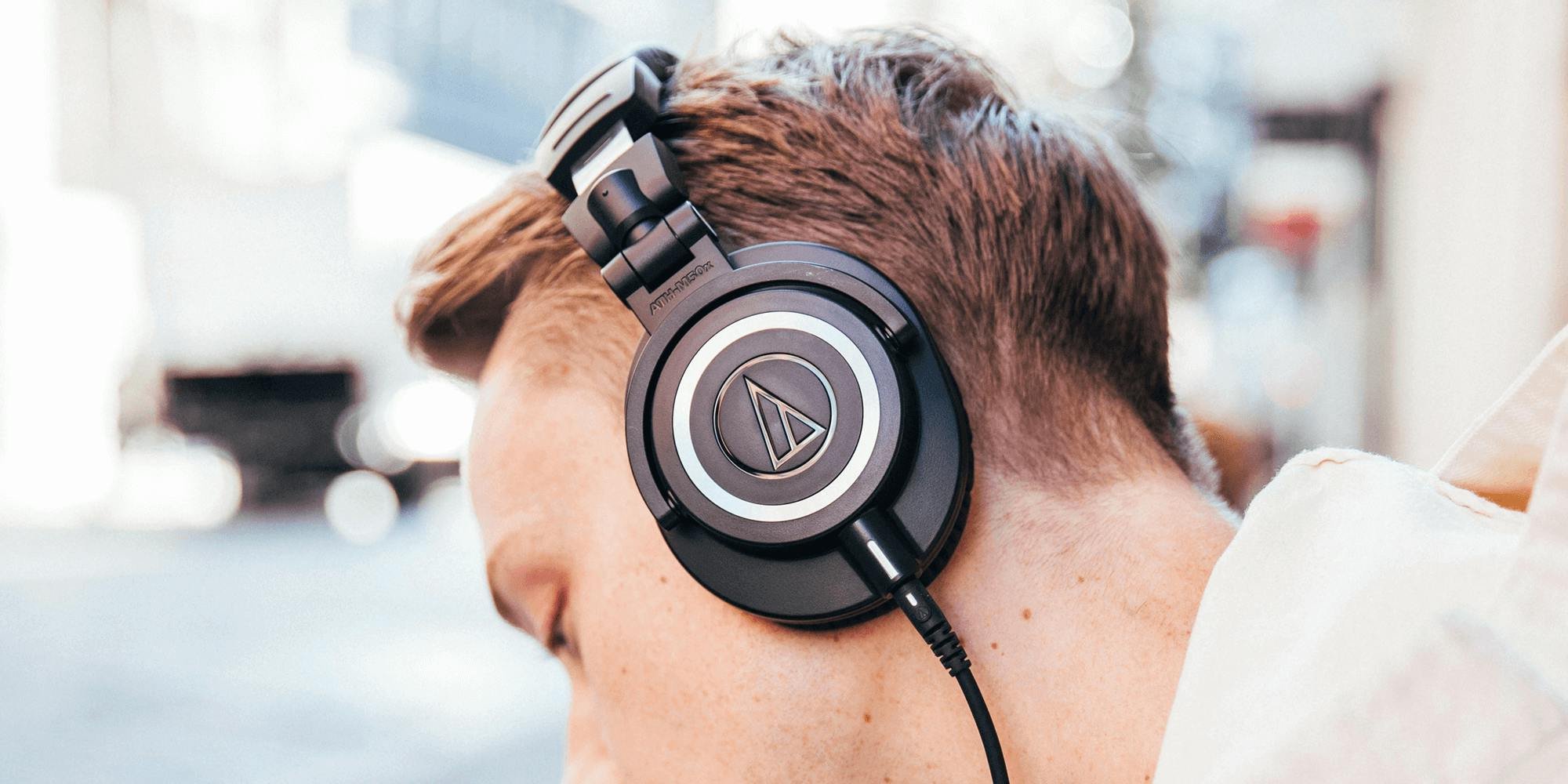 Audio-Technica ATH-M50X Studio Monitor Professional Headphones - 508972-1651571748133.jpg