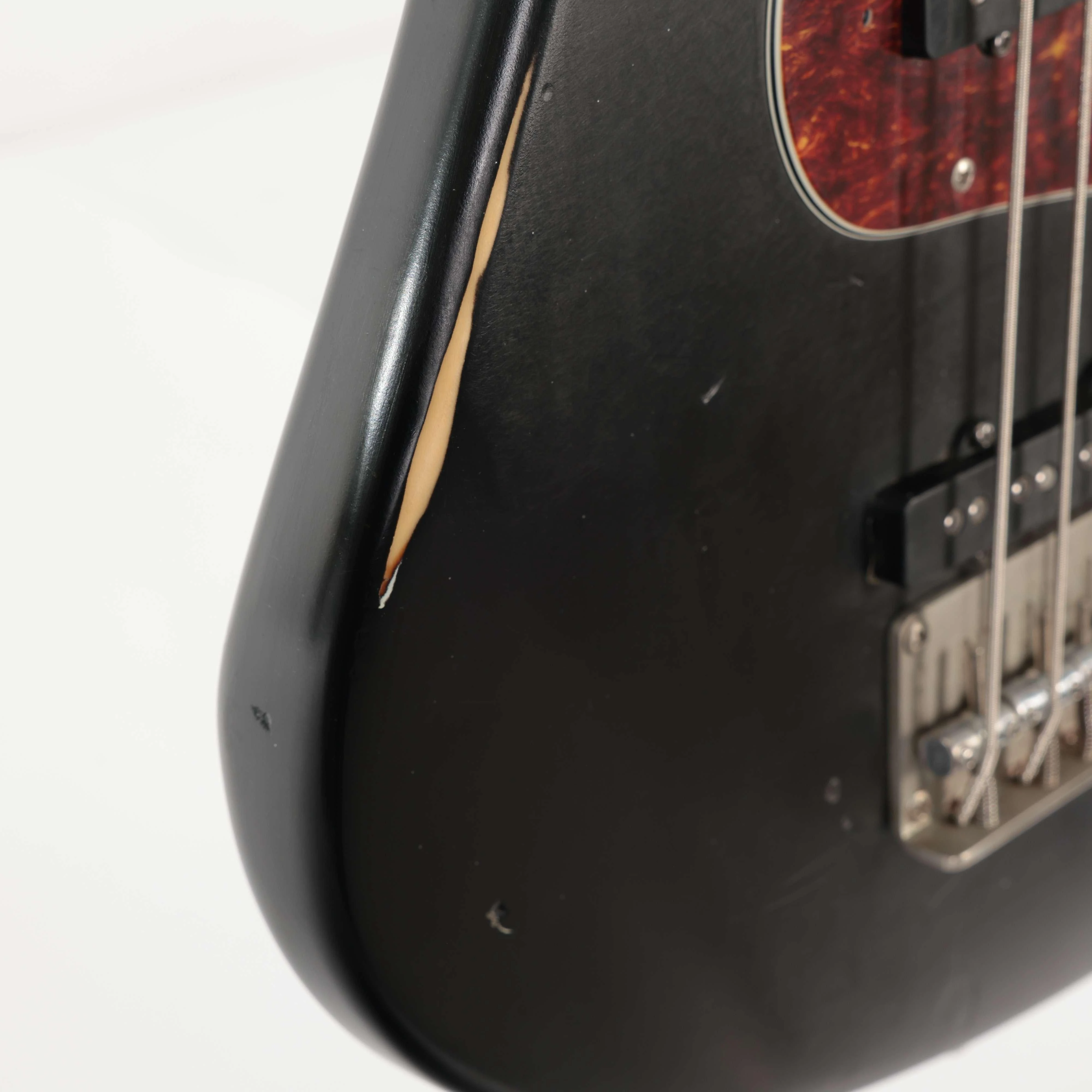 Second Hand Relic Guitars The Hague J Bass in Black #223 - SH-122-1223 (15).jpg