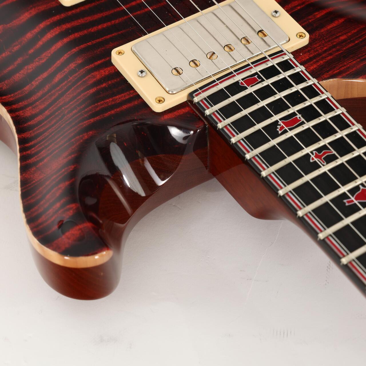 Second Hand 2008 PRS Private Stock Custom 24 Stoptail in Faded Fire Red #351 - SH-114-2351 (11).jpg