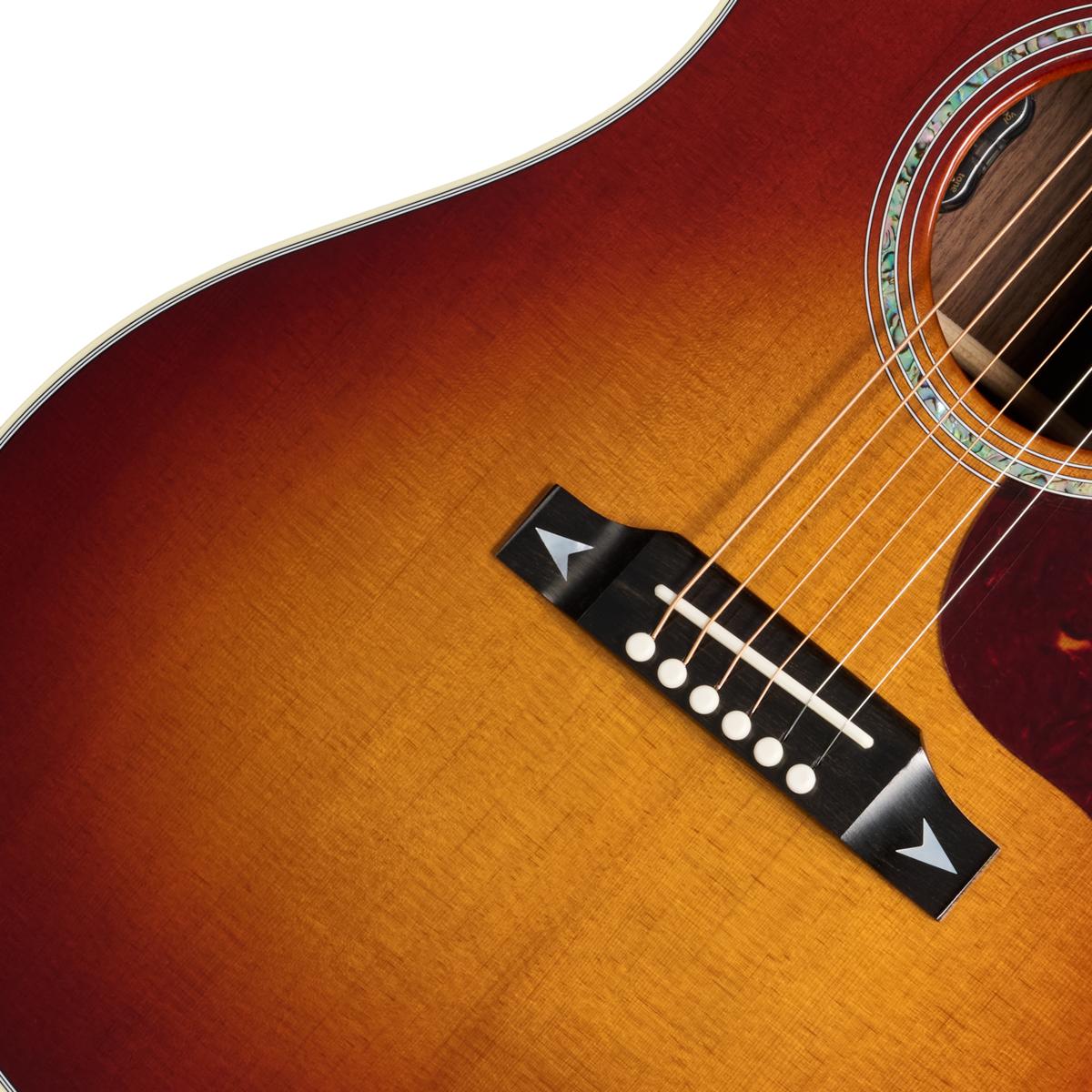 Gibson Songwriter Recording Artist Electro Acoustic Guitar in Rosewood Burst - MCSSSWRARB_8_Bridge-1200x1200-28e5ebb.jpg
