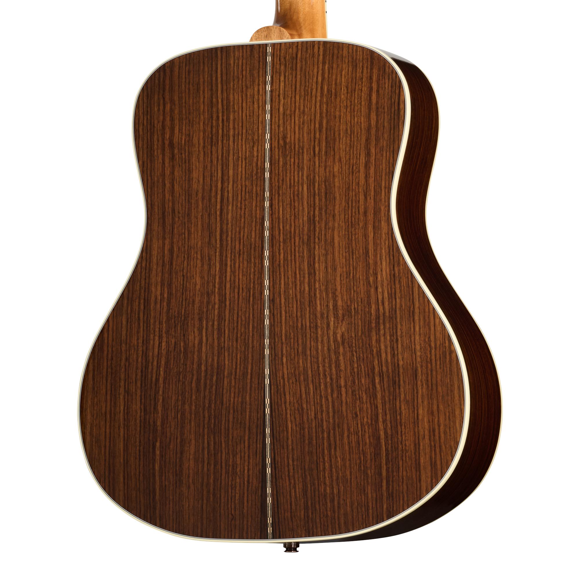Gibson Songwriter Recording Artist Electro Acoustic Guitar in Rosewood Burst - MCSSSWRARB_4_BackBody.jpg